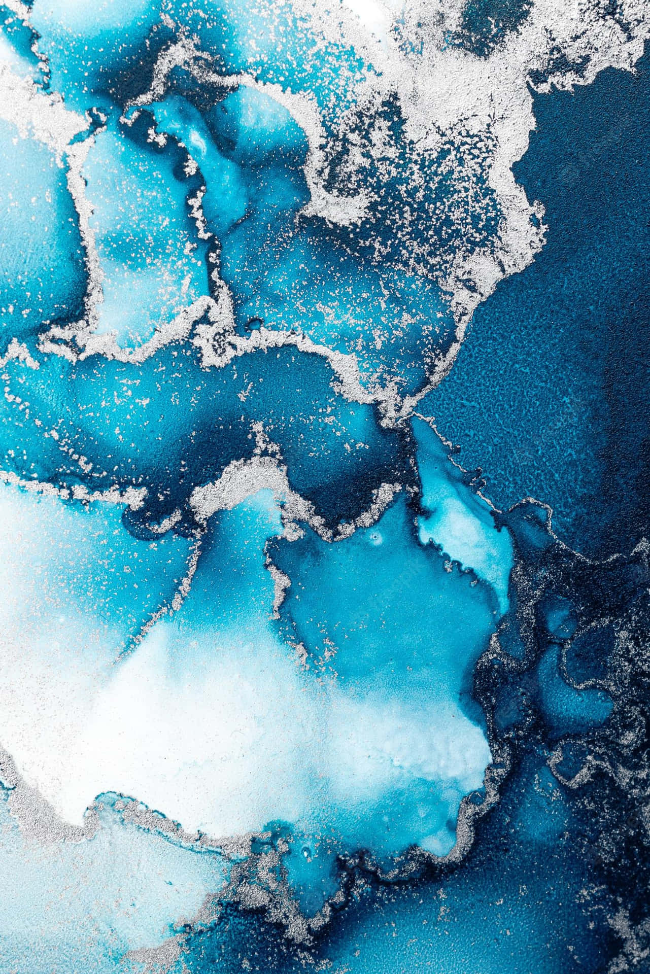 A Blue And White Ice Water Background Background
