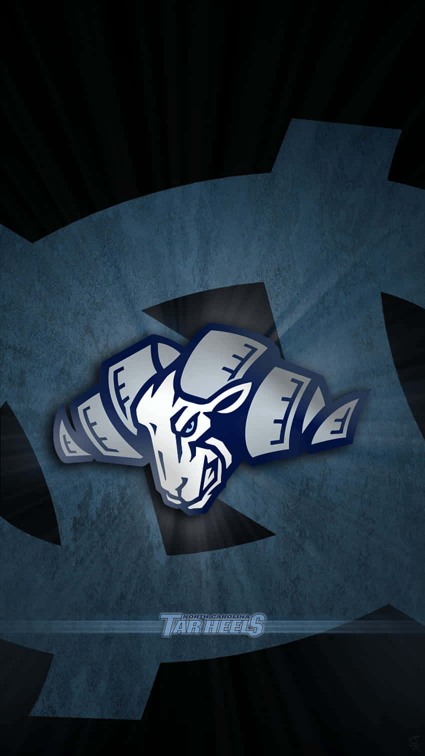 A Blue And White Logo With A Black Background Background