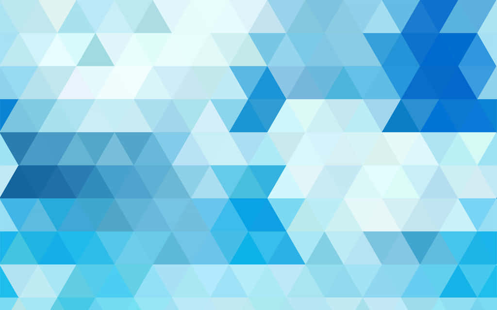 A Blue And White Triangle Background Background