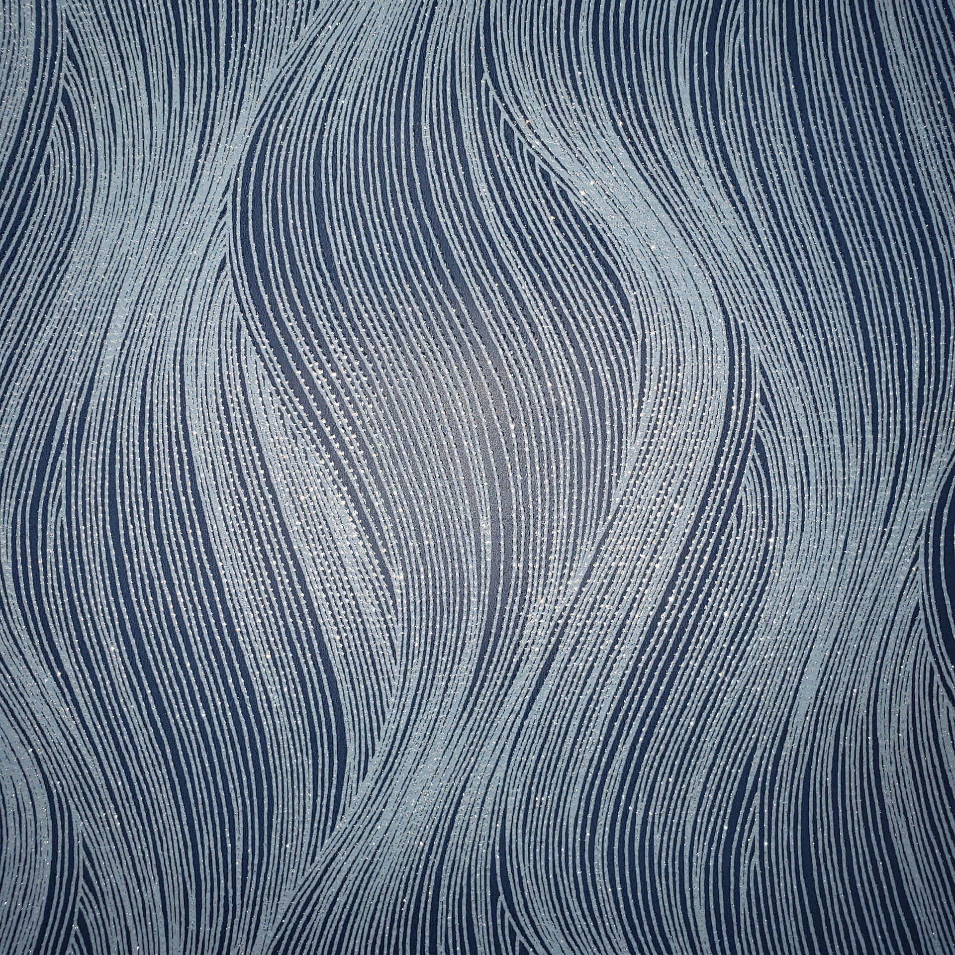 A Blue And White Wavy Wallpaper