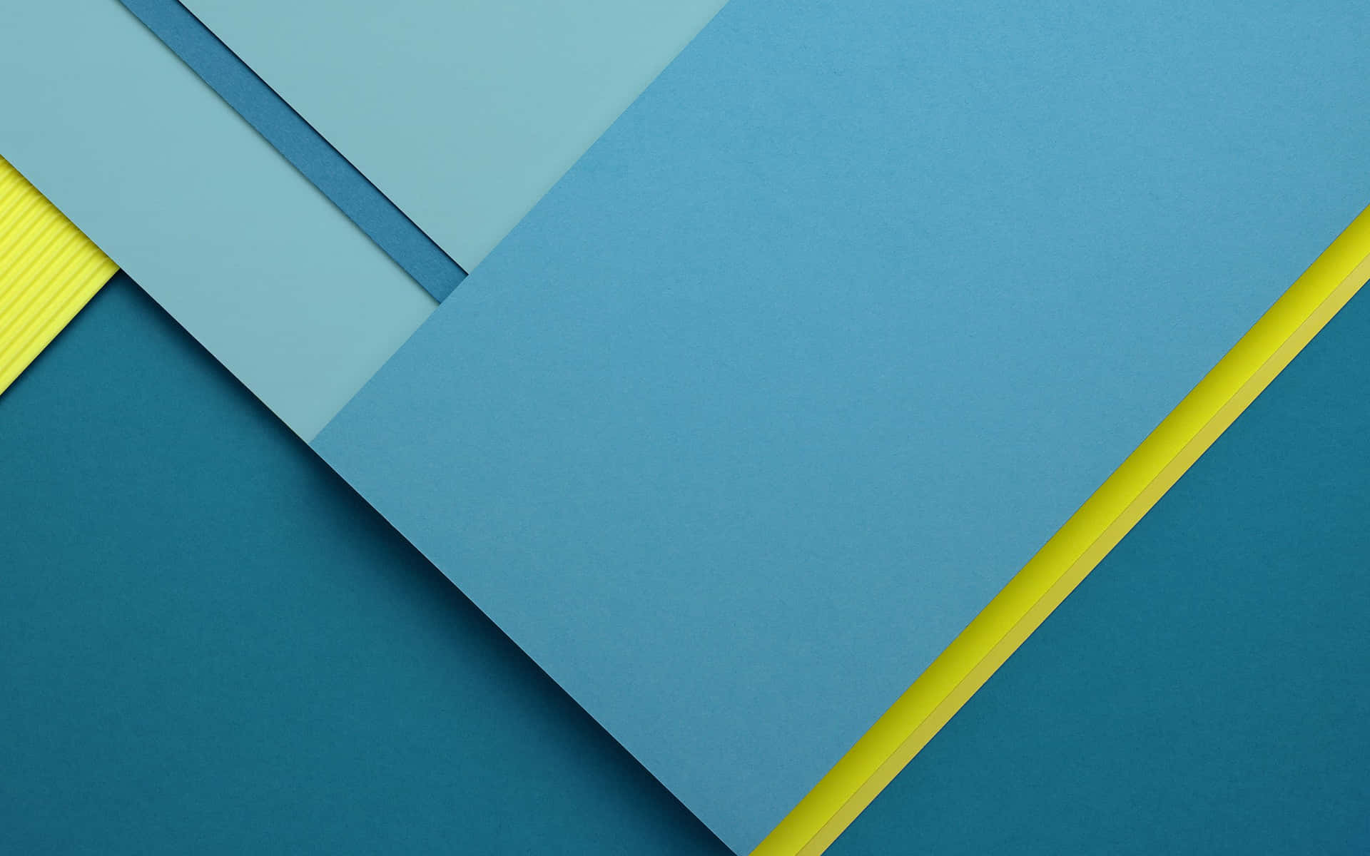 A Blue And Yellow Background With A Yellow Triangle Background