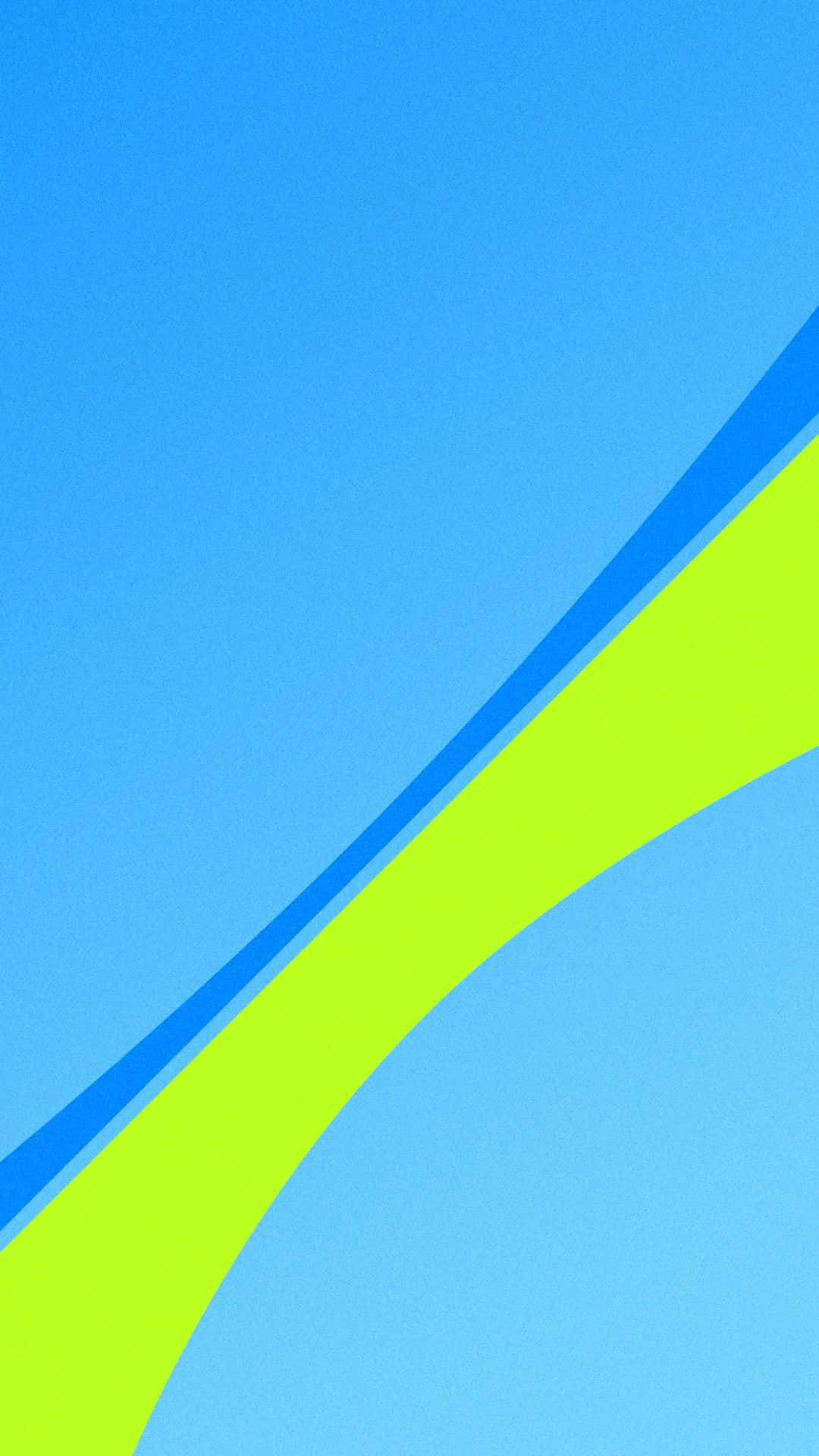 A Blue And Yellow Sky Background