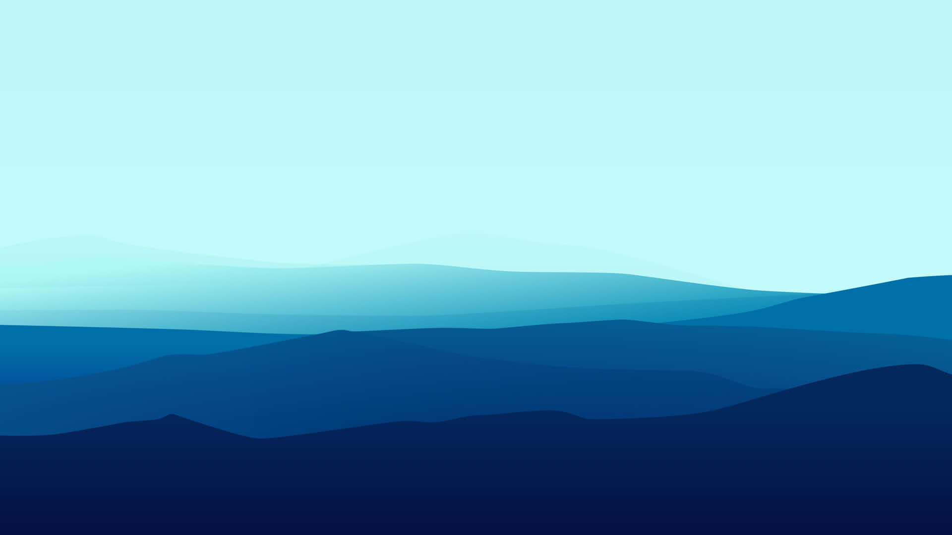 A Blue Background With Mountains And Clouds Background