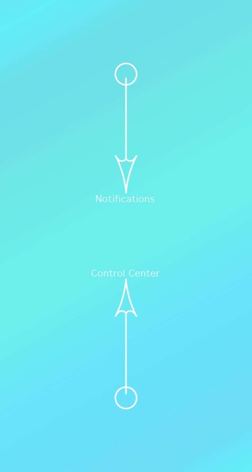 A Blue Background With Two Arrows On It Background