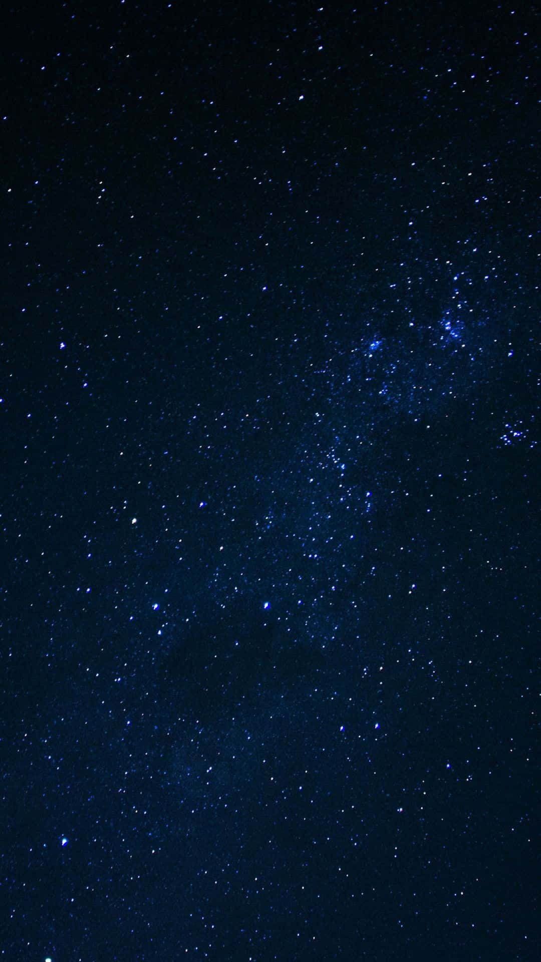 A Blue Sky With Stars Background