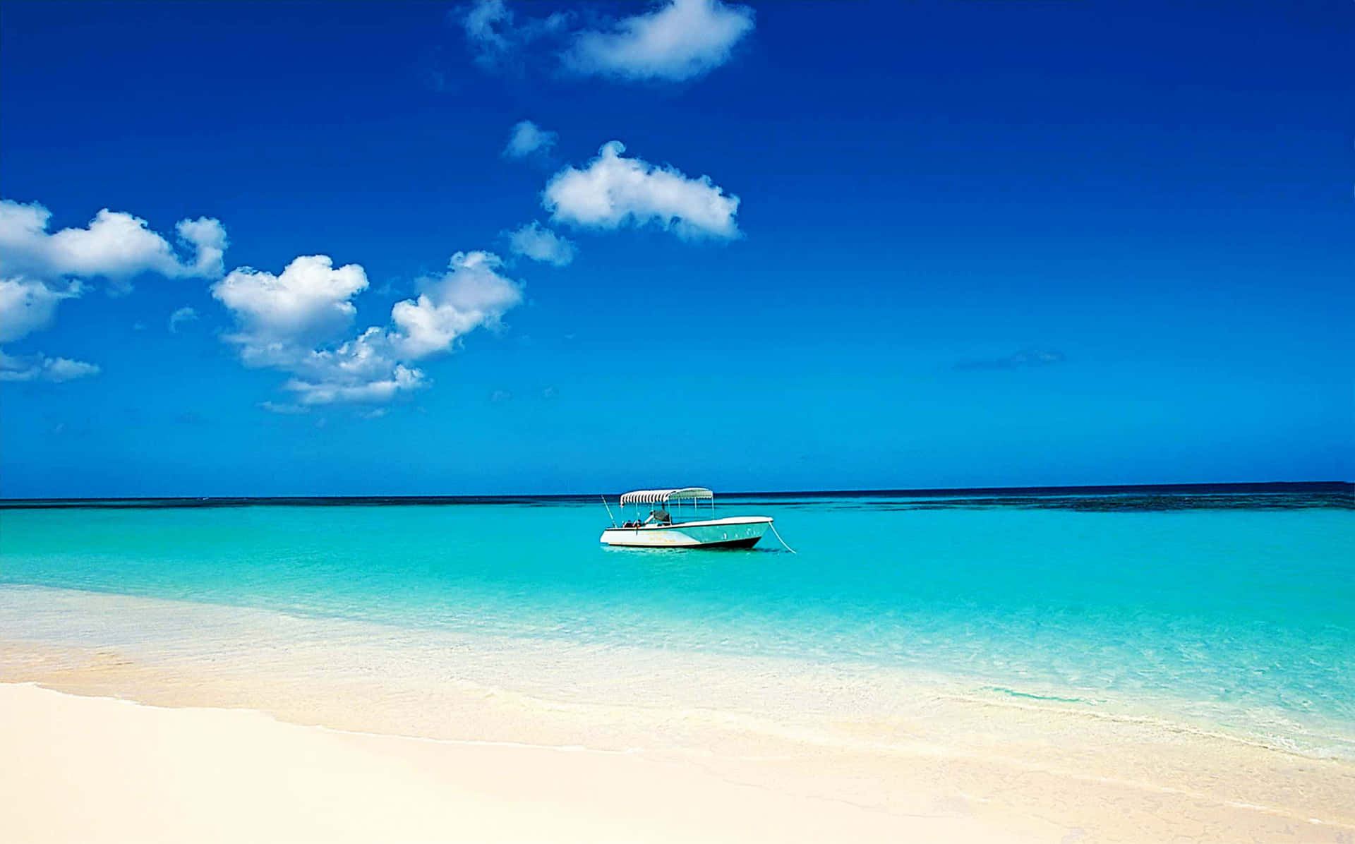 A Boat On A Beach