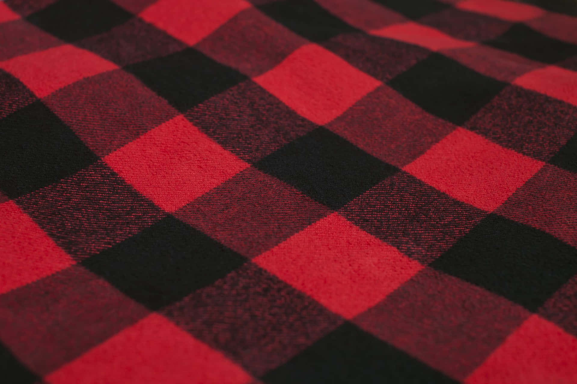 A Bold Black And Red Plaid Print For Any Interior Design Project