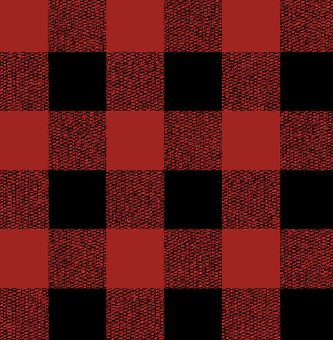 A Bold Plaid Pattern Of Black And Red. Background