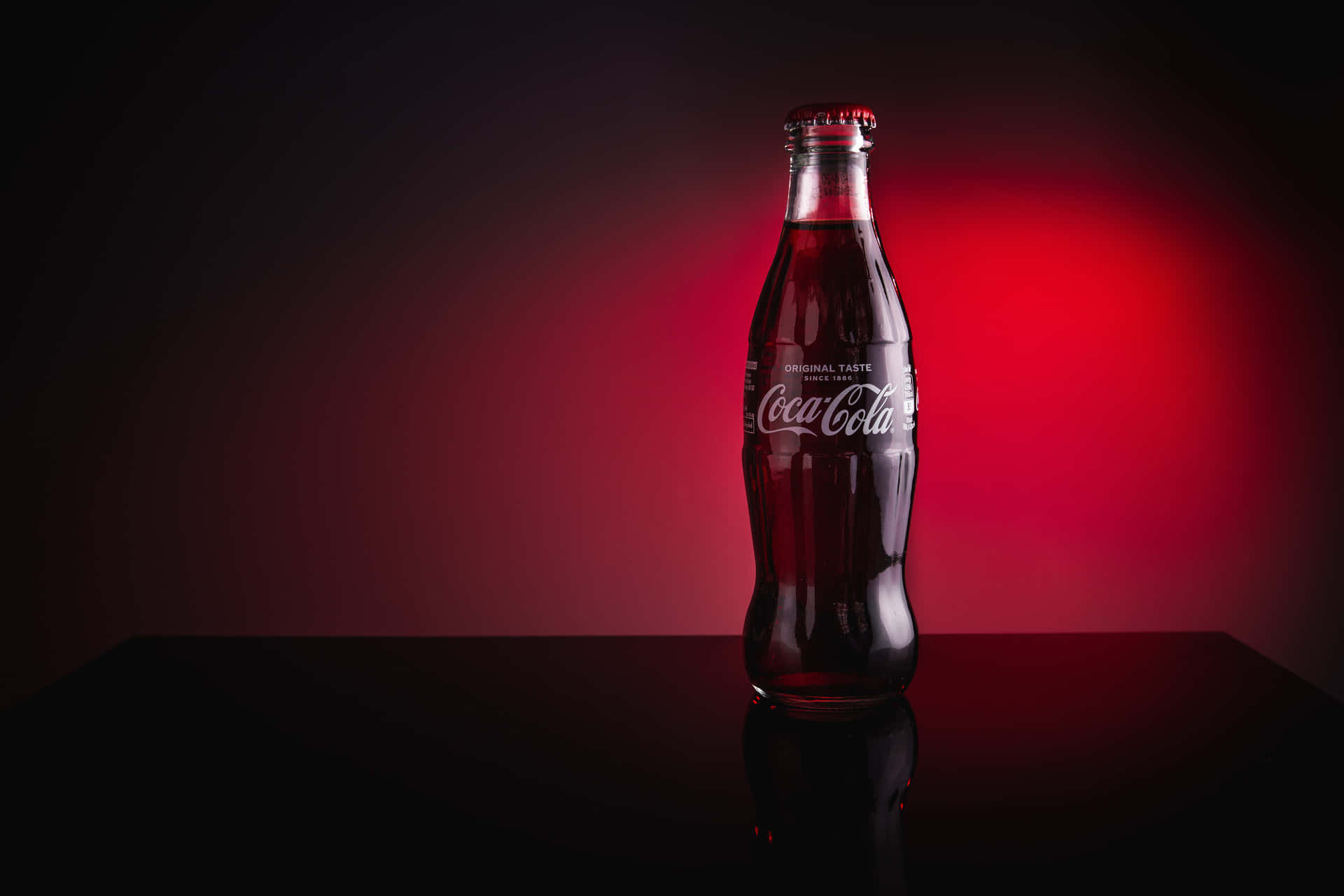 A Bottle Of Coca Cola Background