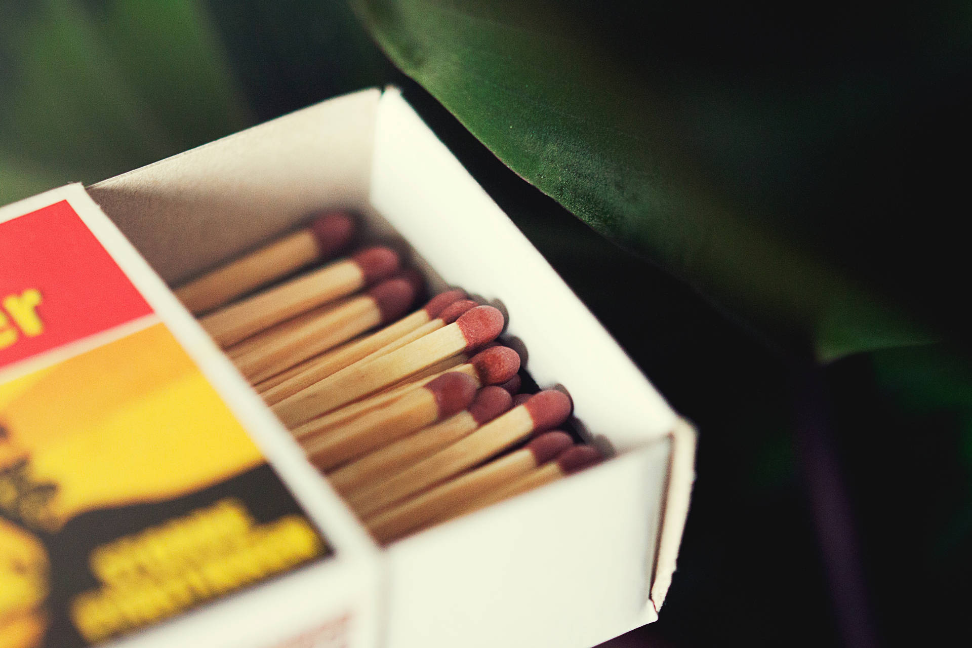 A Box Of Matches With A Box Of Matches Background