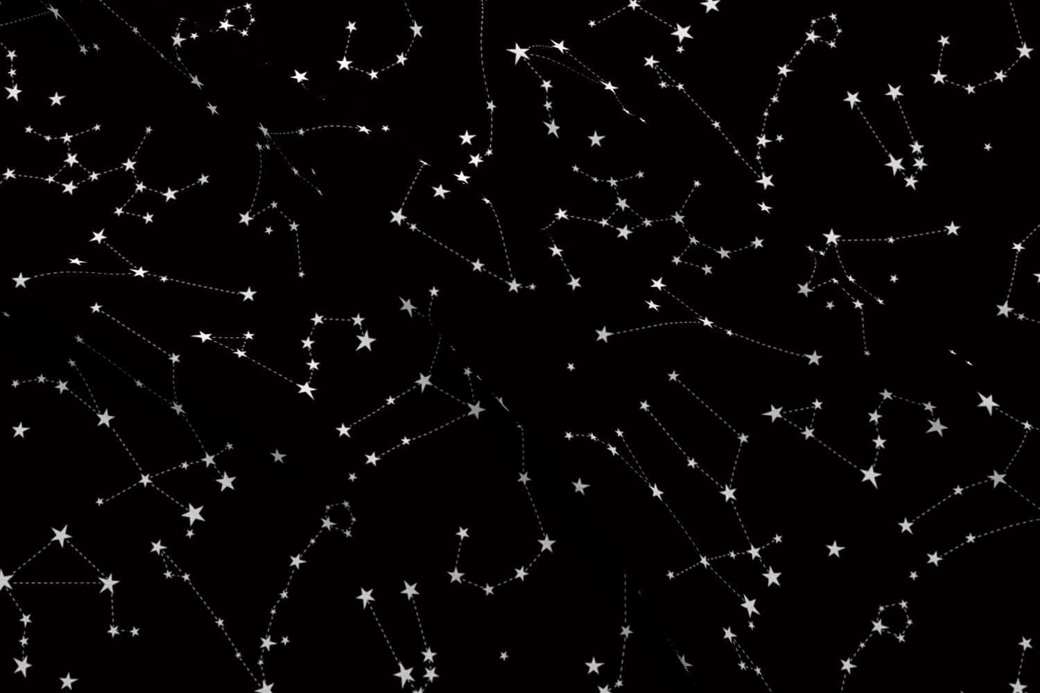 A Breathtaking Black And White Star Shining Brightly In The Night Sky Background