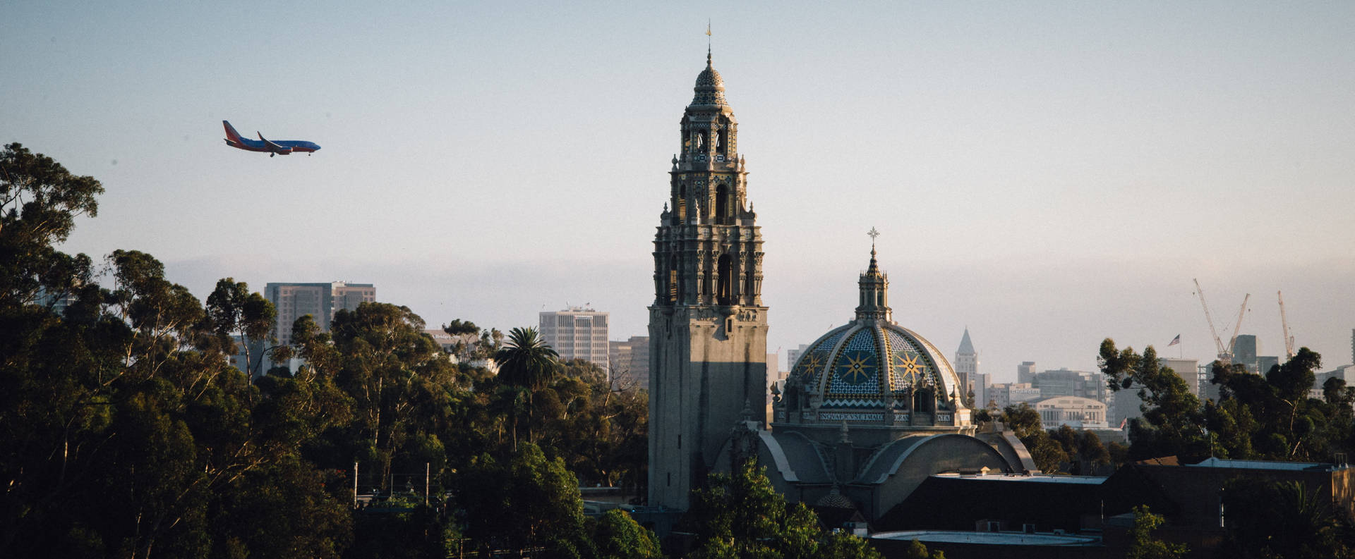 A Breathtaking Sky View Of Balboa Park