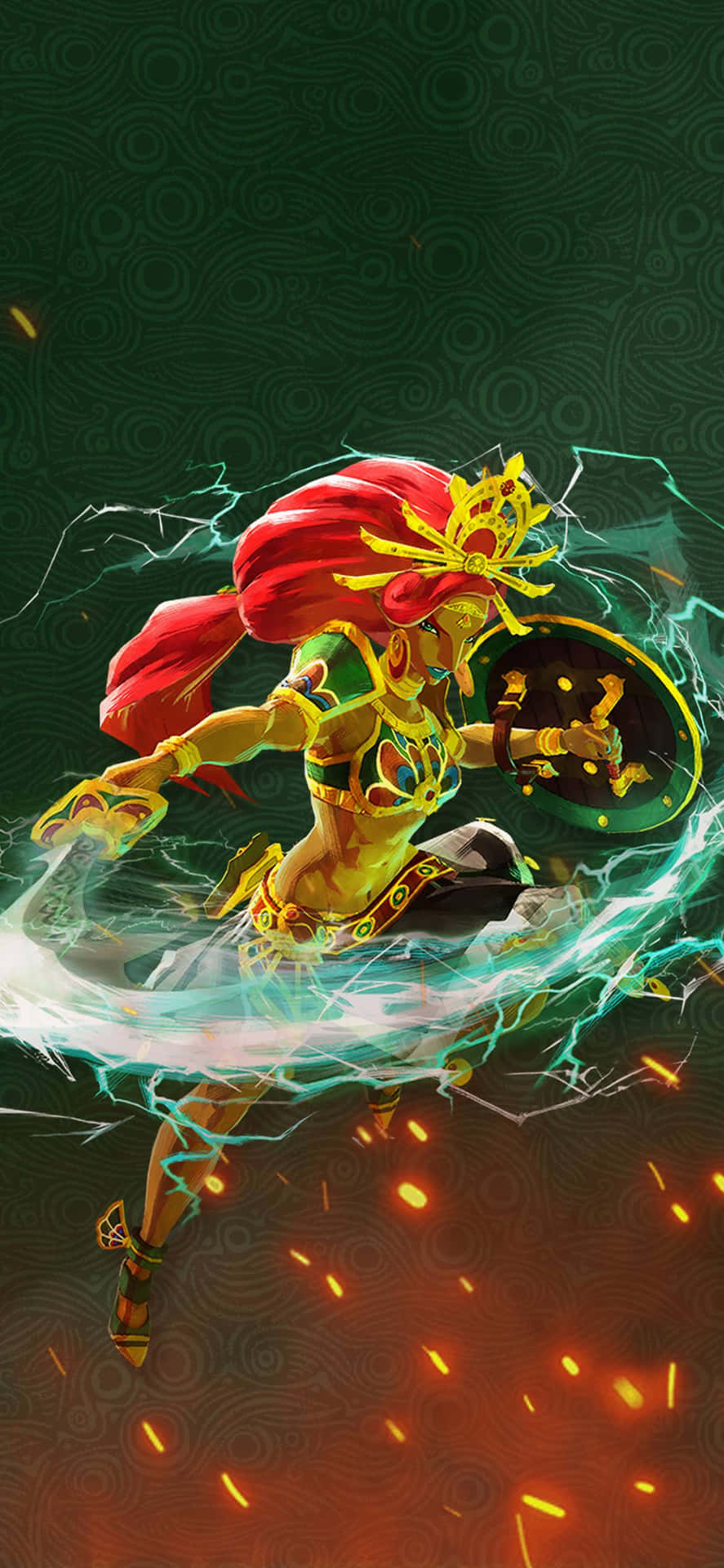 A Breathtaking Sunset At A Serene Beach Background