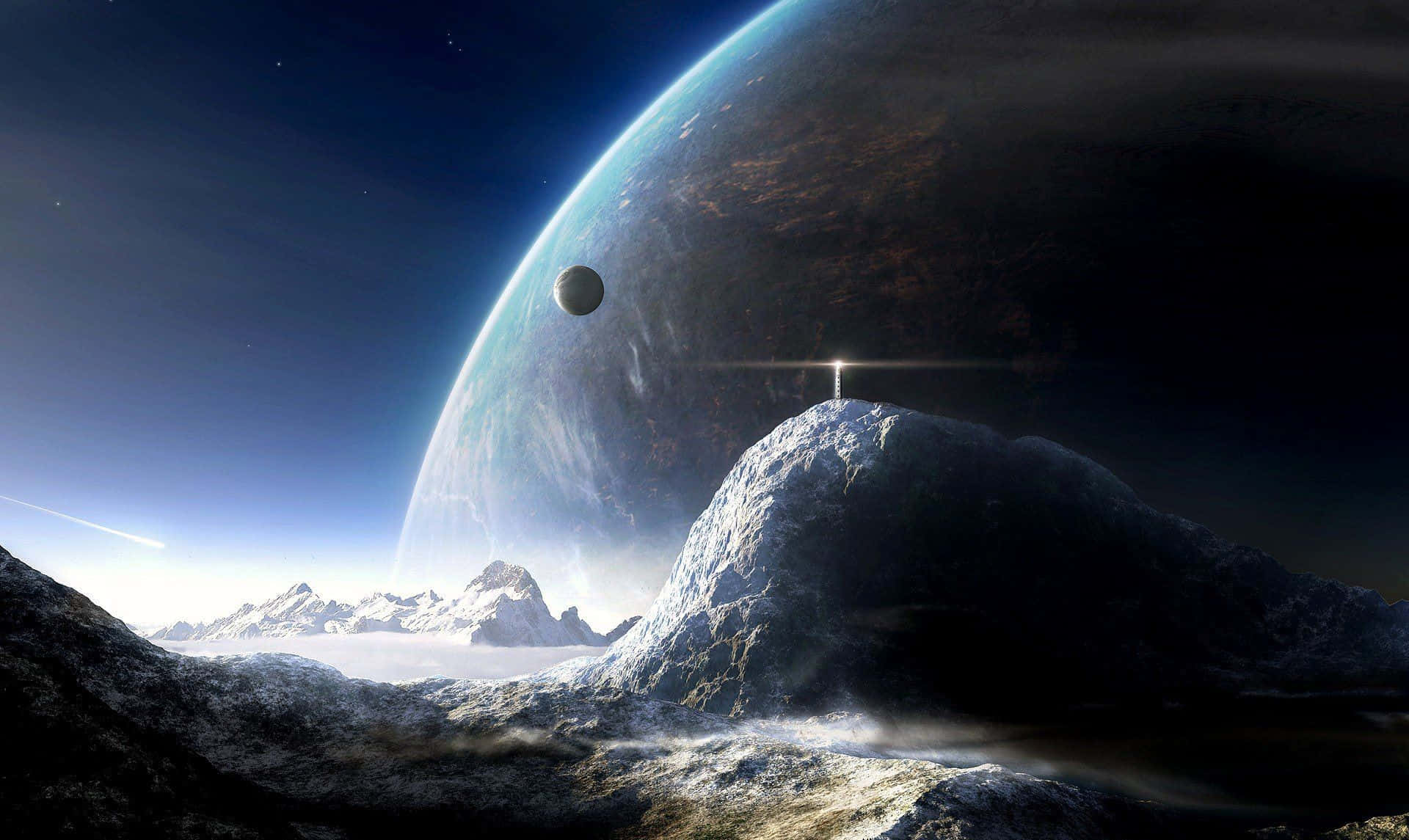 A Breathtaking View Of A Distant Space Fantasy