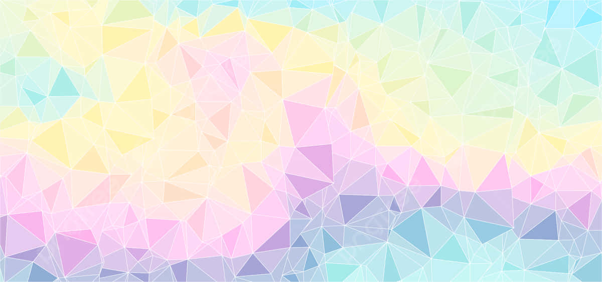 A Breathtaking View Of Crystal-like Textures In Pastel Colors Background