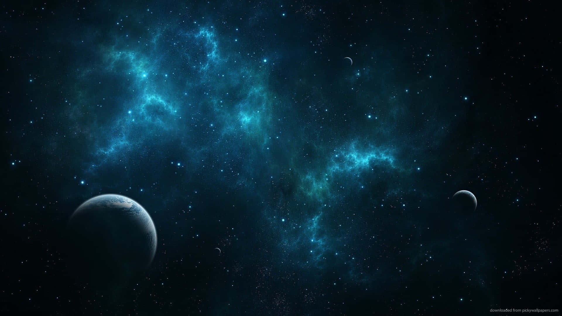 A Breathtaking View Of Deep Space Background