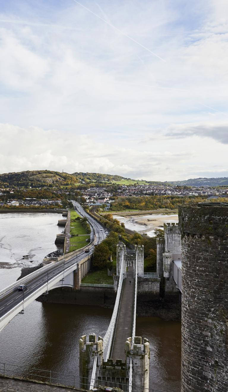 A Bridge Over A River