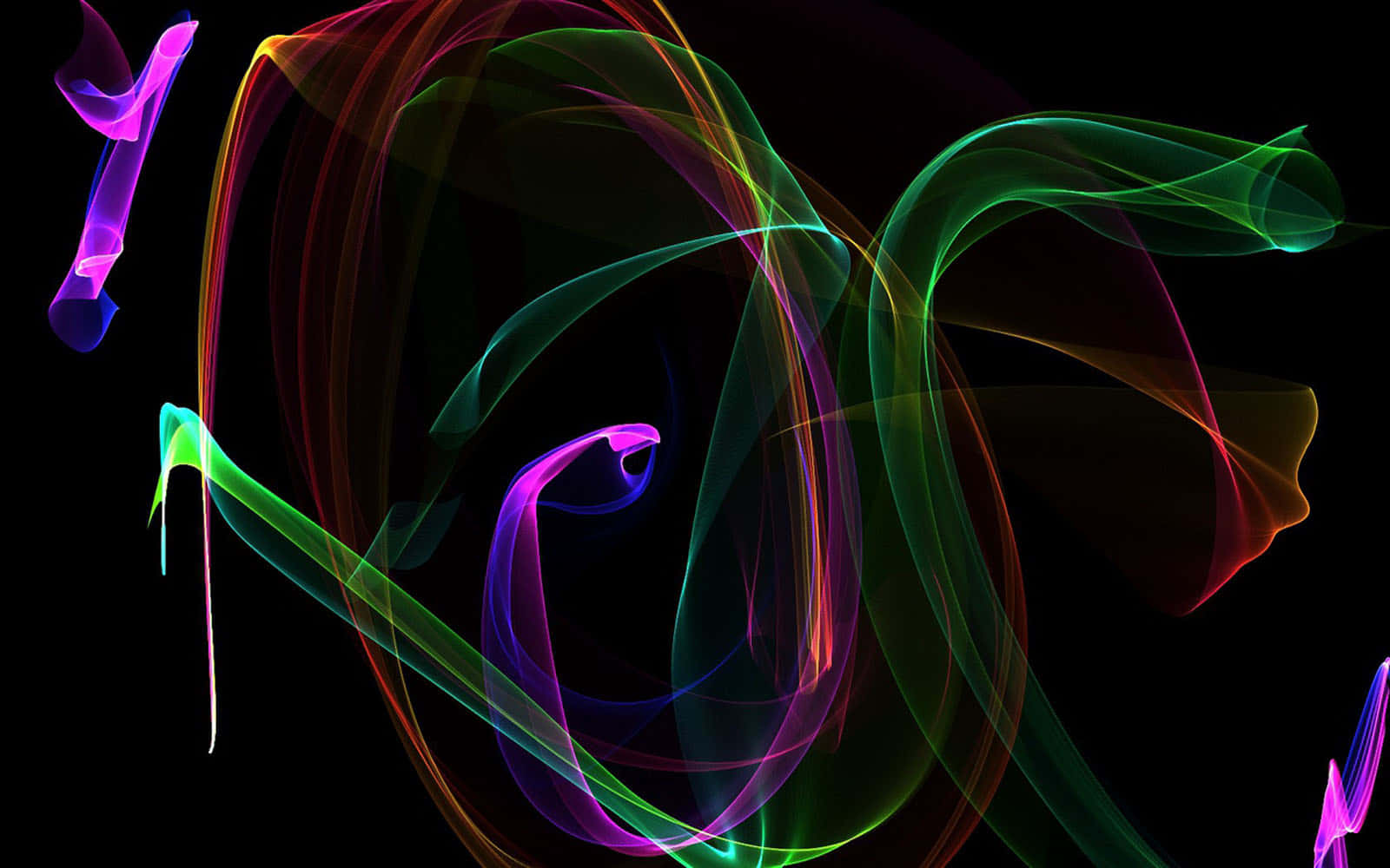 A Bright, Abstract Neon Pattern Filling The Screen. Background