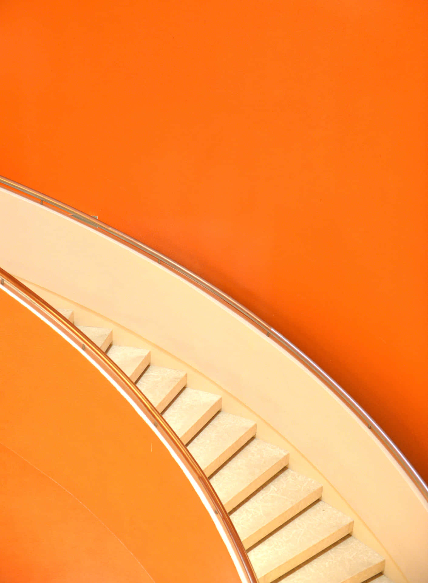 A Bright And Sunny Orange Desktop Wallpaper Background