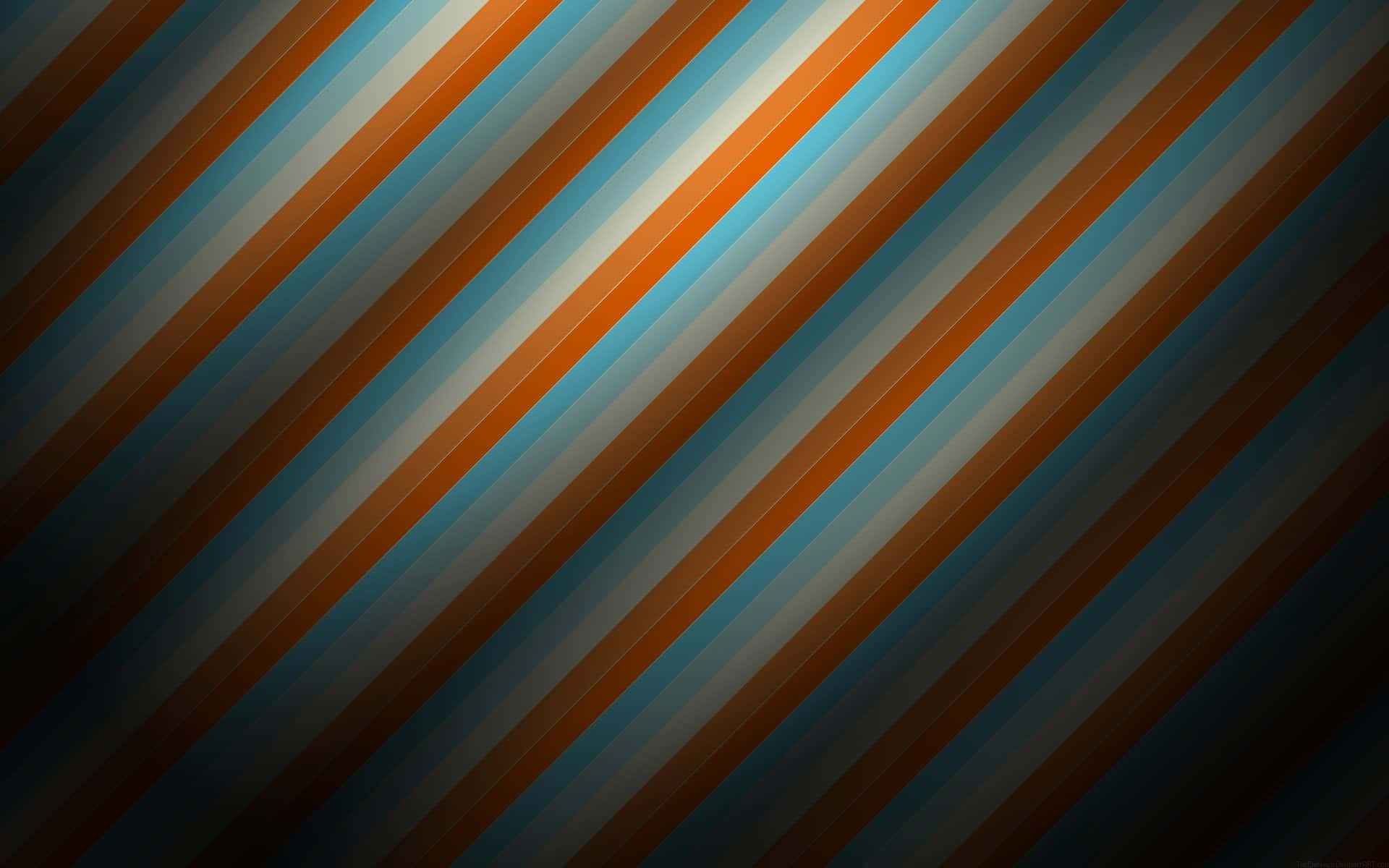 A Bright And Vibrant Burst Of Colors - Orange And Blue Background