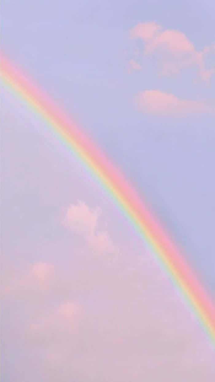 A Bright, Cheerful Rainbow To Brighten Up Your Day Background