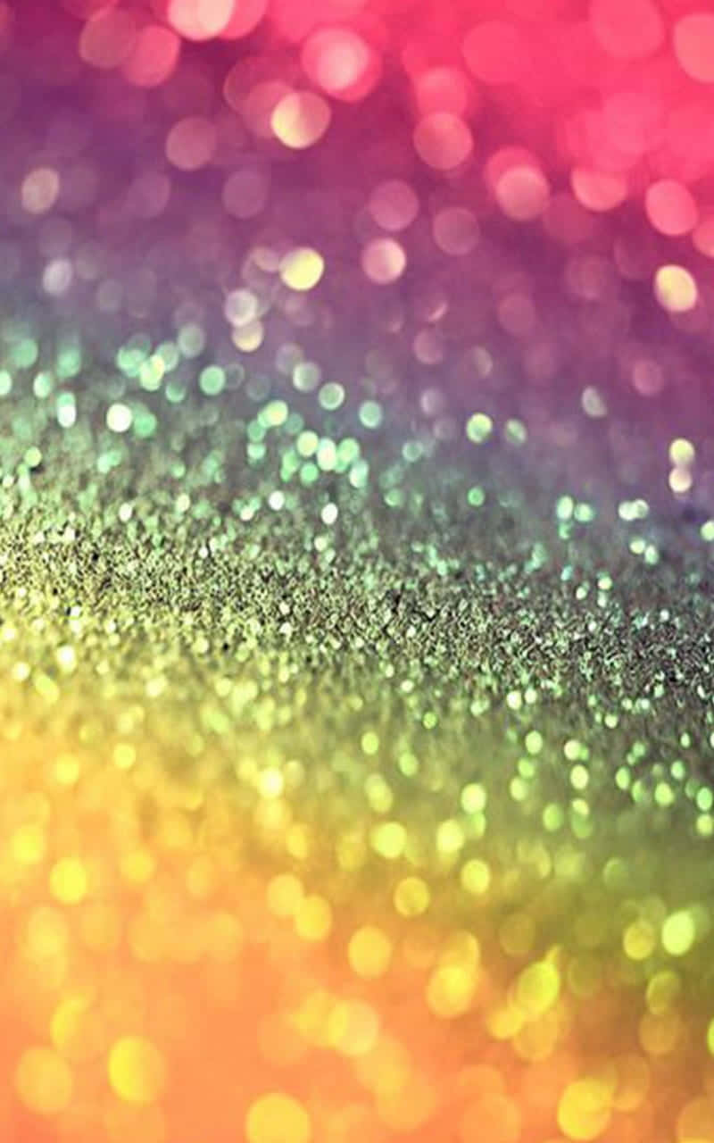A Bright, Twinkling Rainbow Of Glitter