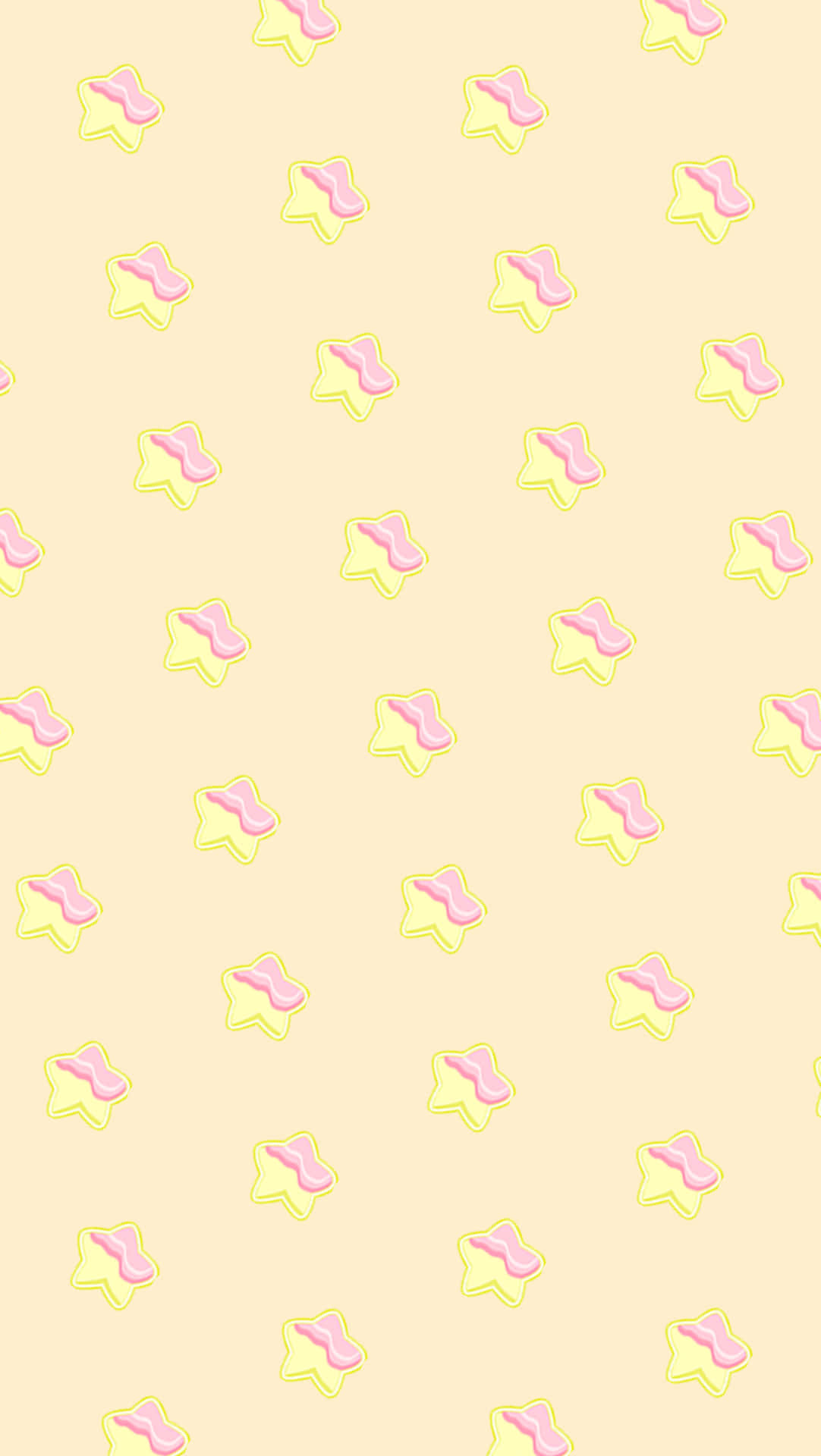 A Bright Yellow Bow Is The Perfect Way To Add A Little Kawaii Flair To Your Look. Background