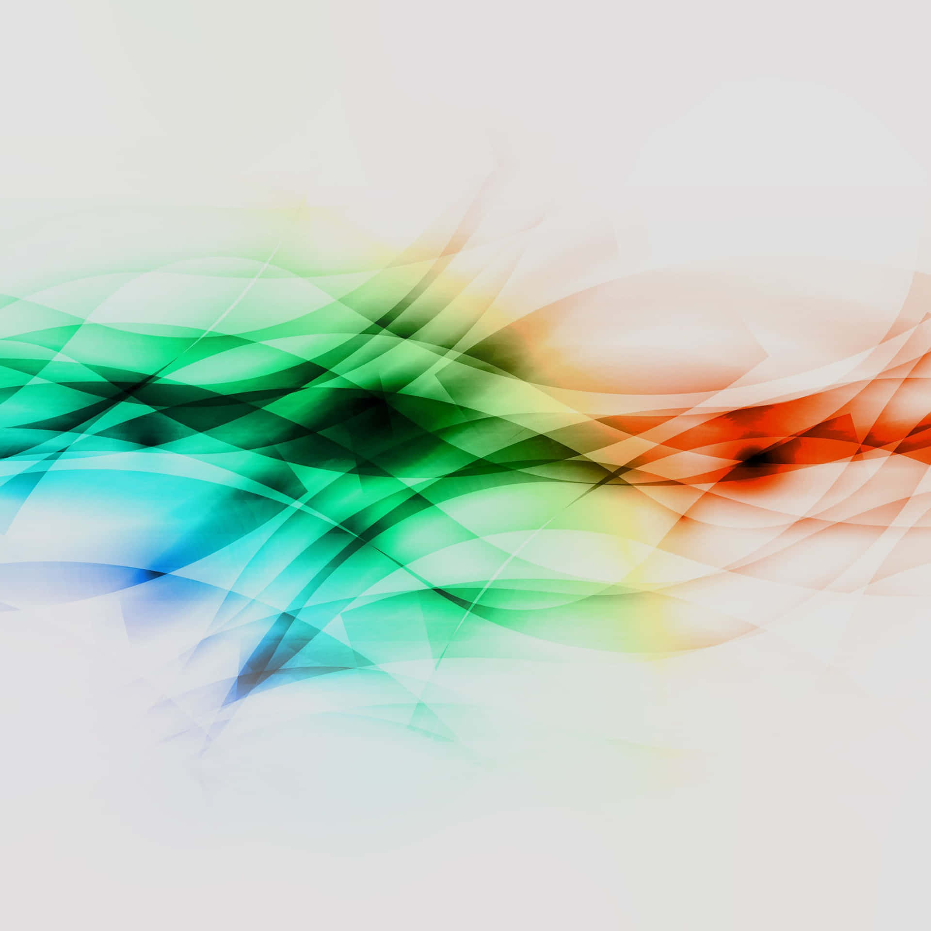 A Brilliant White Rainbow Soaring Through The Sky Background