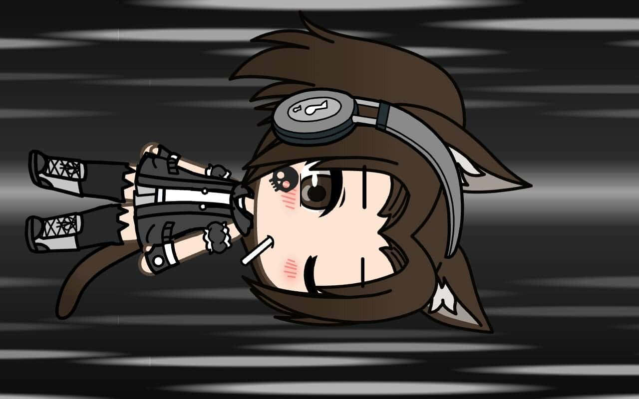 A Brooding Bad Boy From Gacha Life