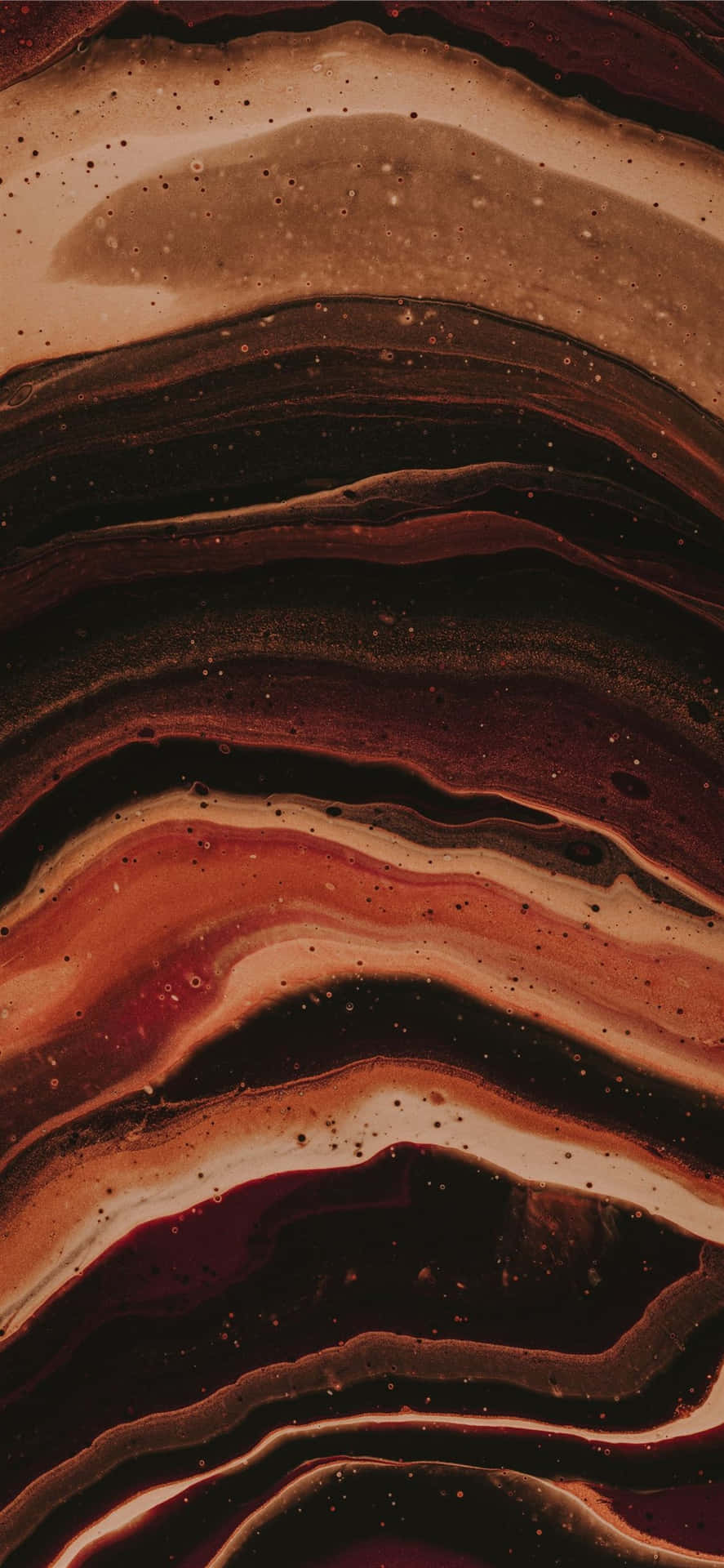 A Brown And Red Abstract Background
