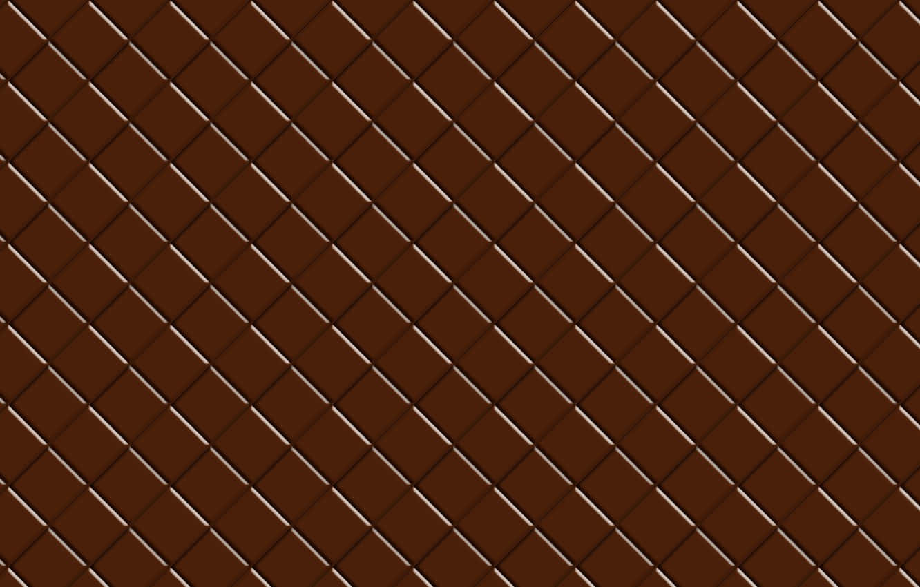 A Brown Background With A Grid Pattern Background