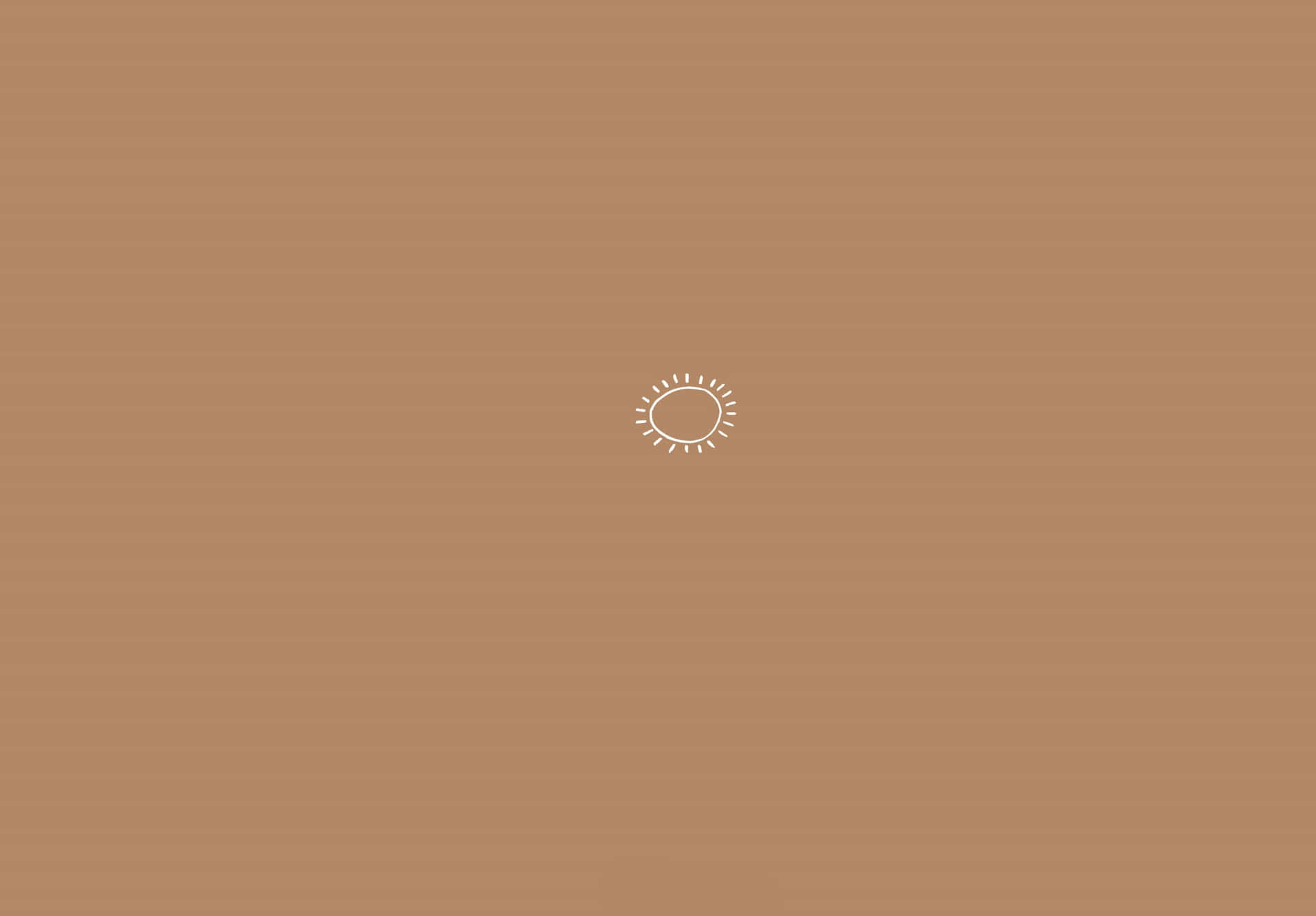 A Brown Background With A Sun On It