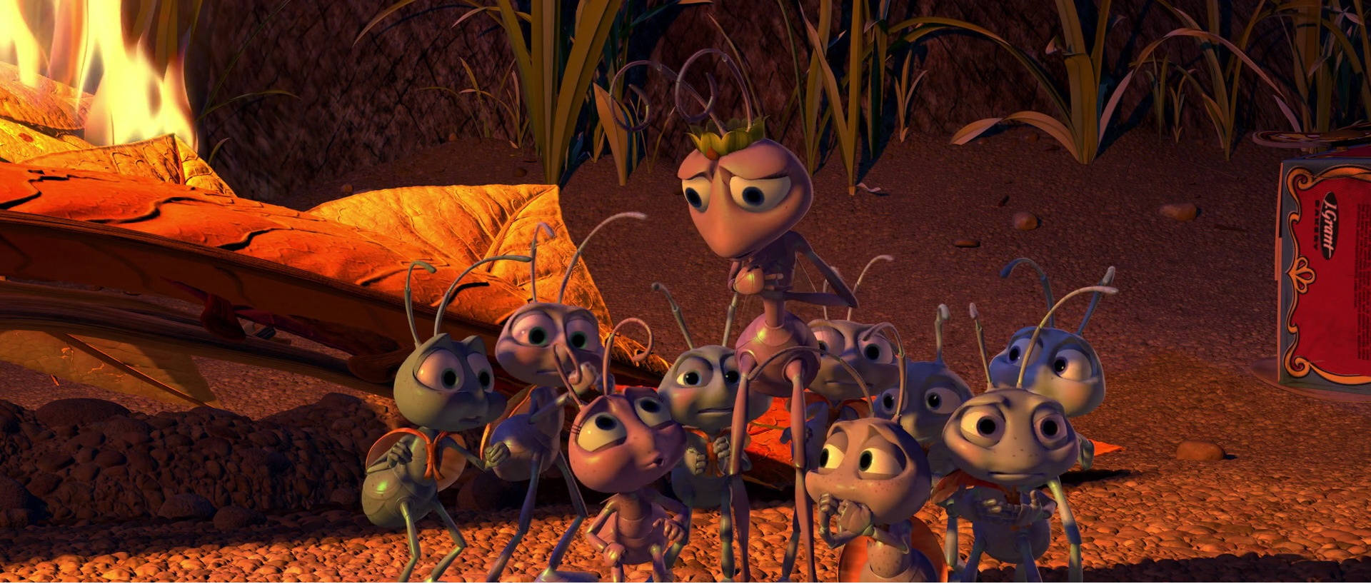 A Bug's Life Young Ants Background