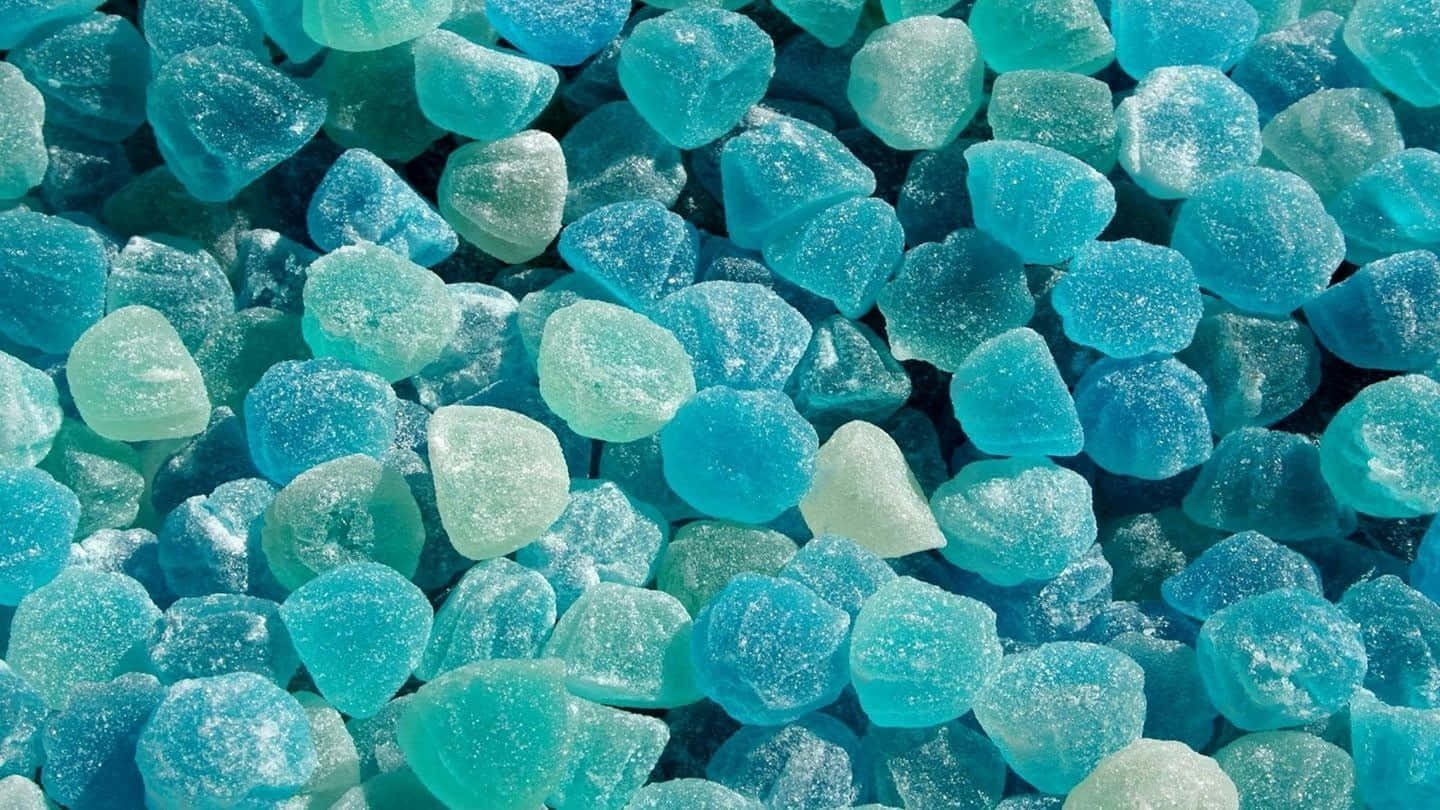 A Calming Teal Aesthetic Laptop Workspace