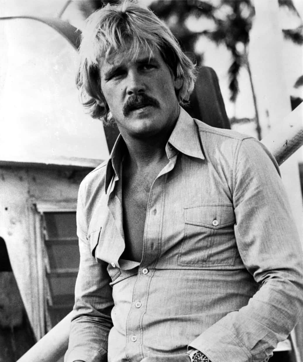 A Candid Portrait Of Actor Nick Nolte.