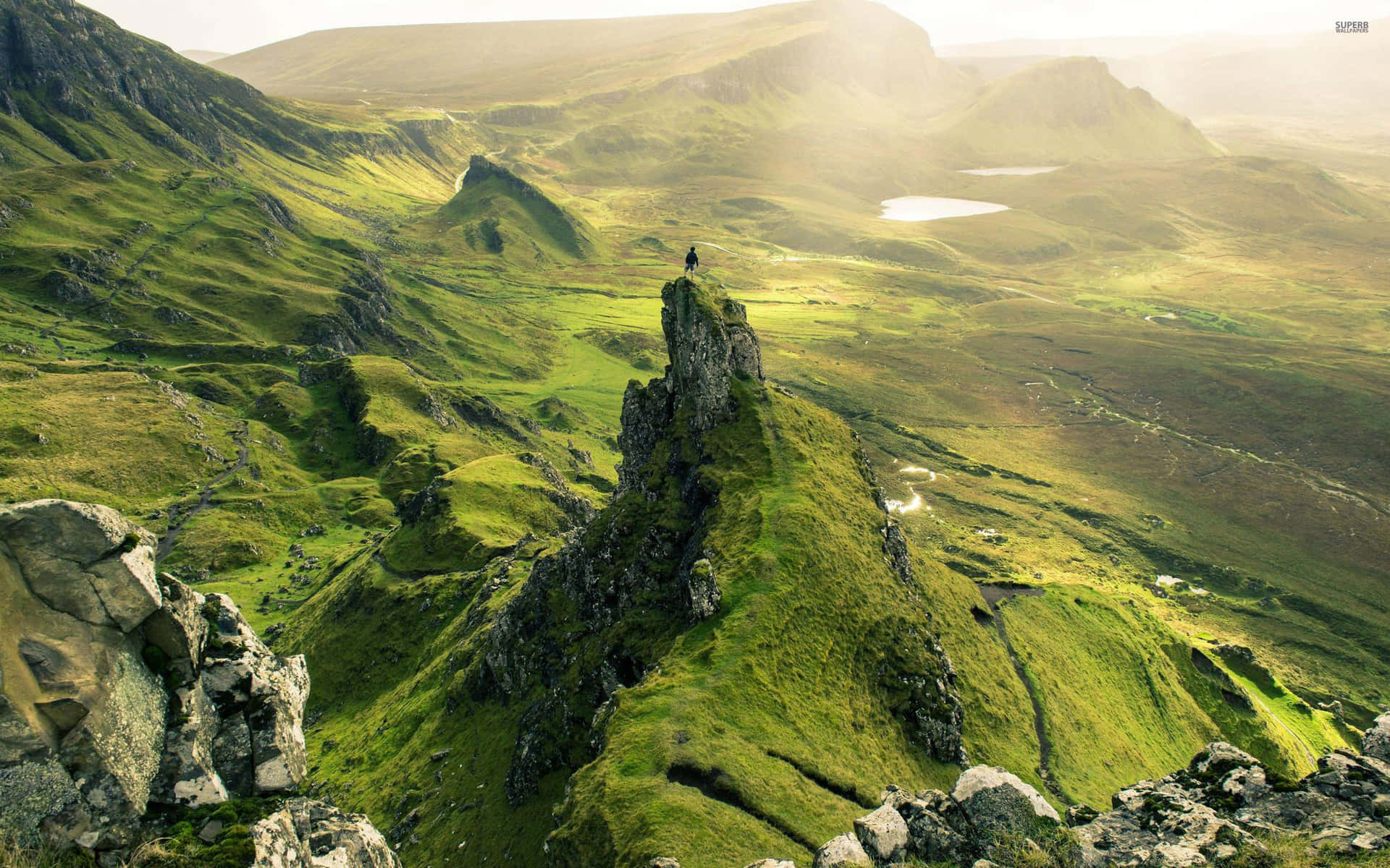 A Captivating View Of The Beauty Of Scotland Background