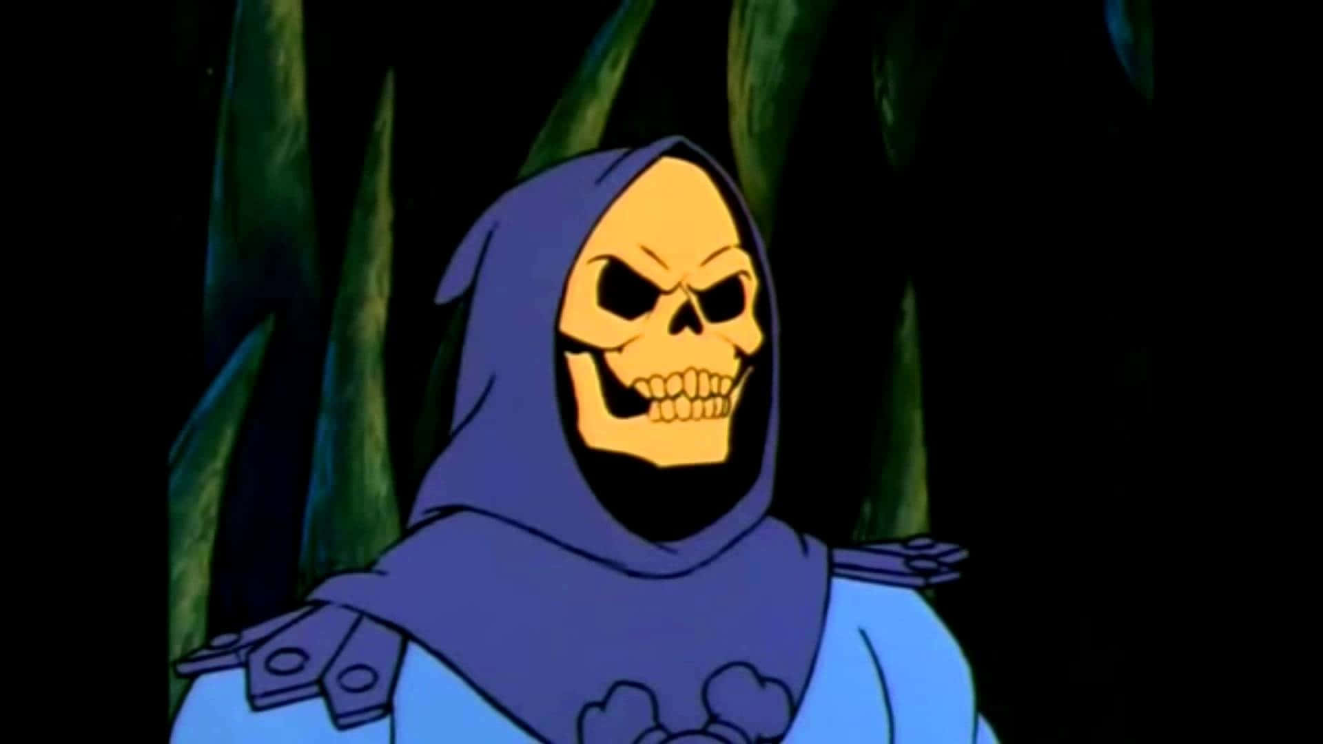 A Cartoon Character In A Blue Hooded Robe