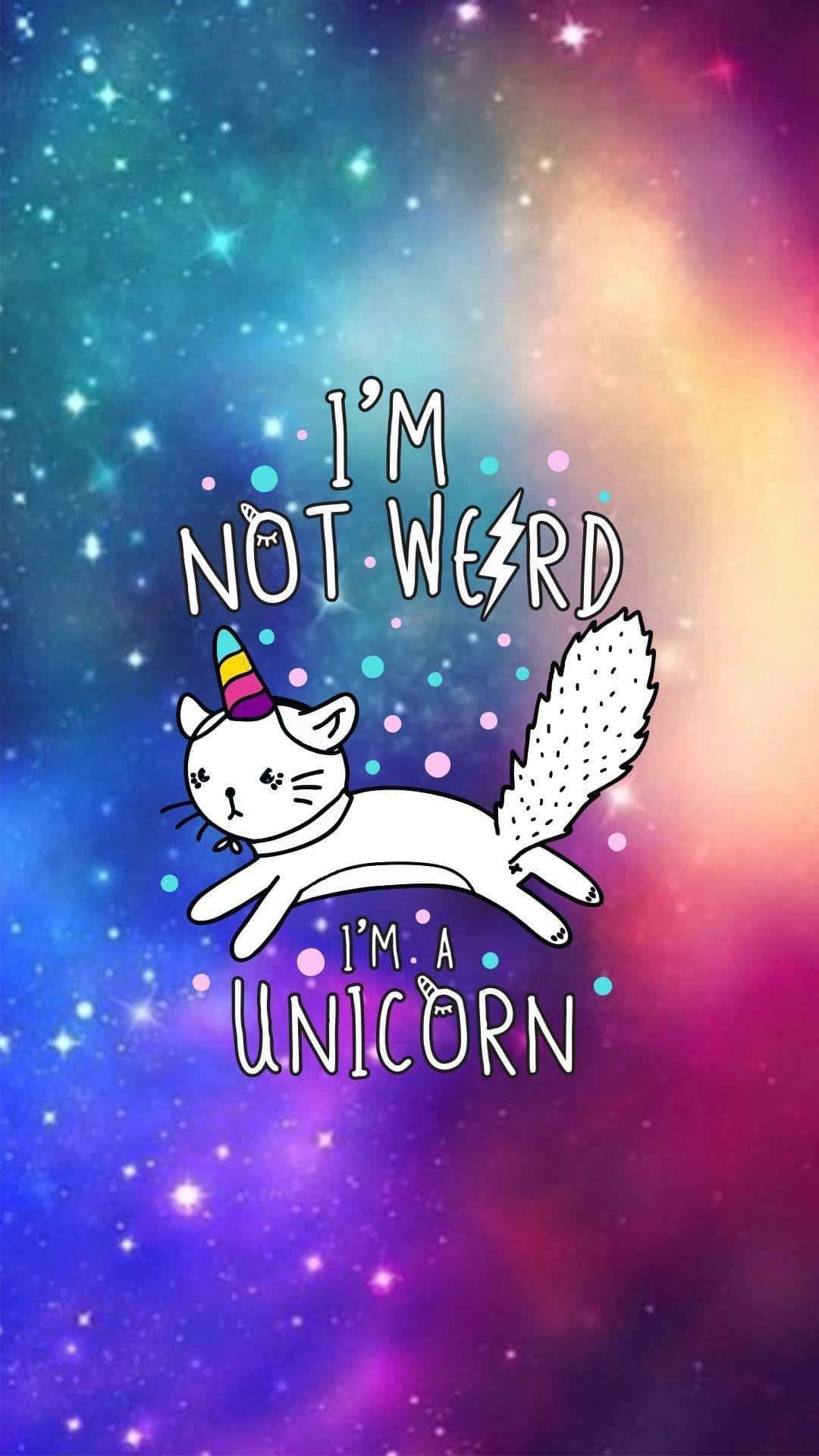 A Cat With A Unicorn On It