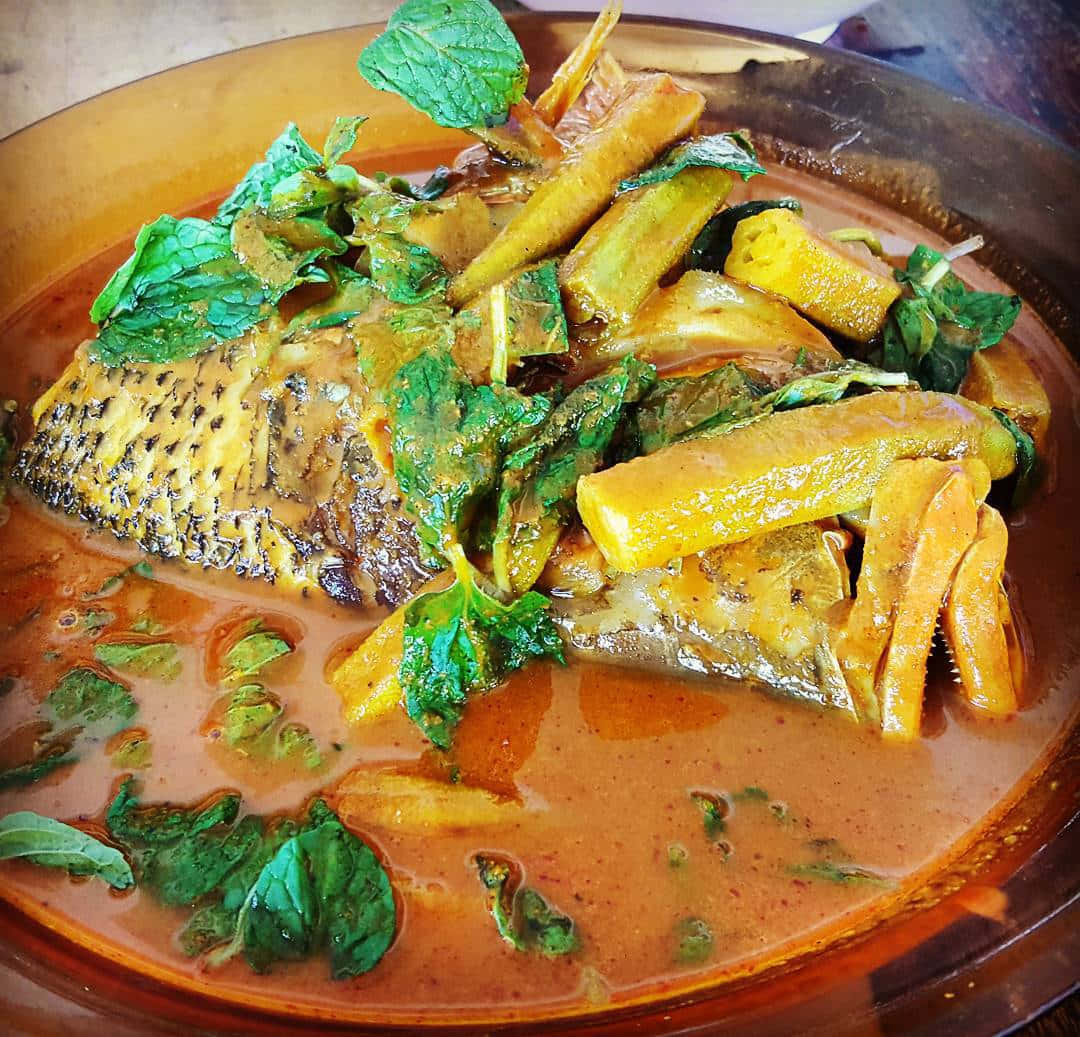 A Celebration Of Flavor - Fish Head Curry Background