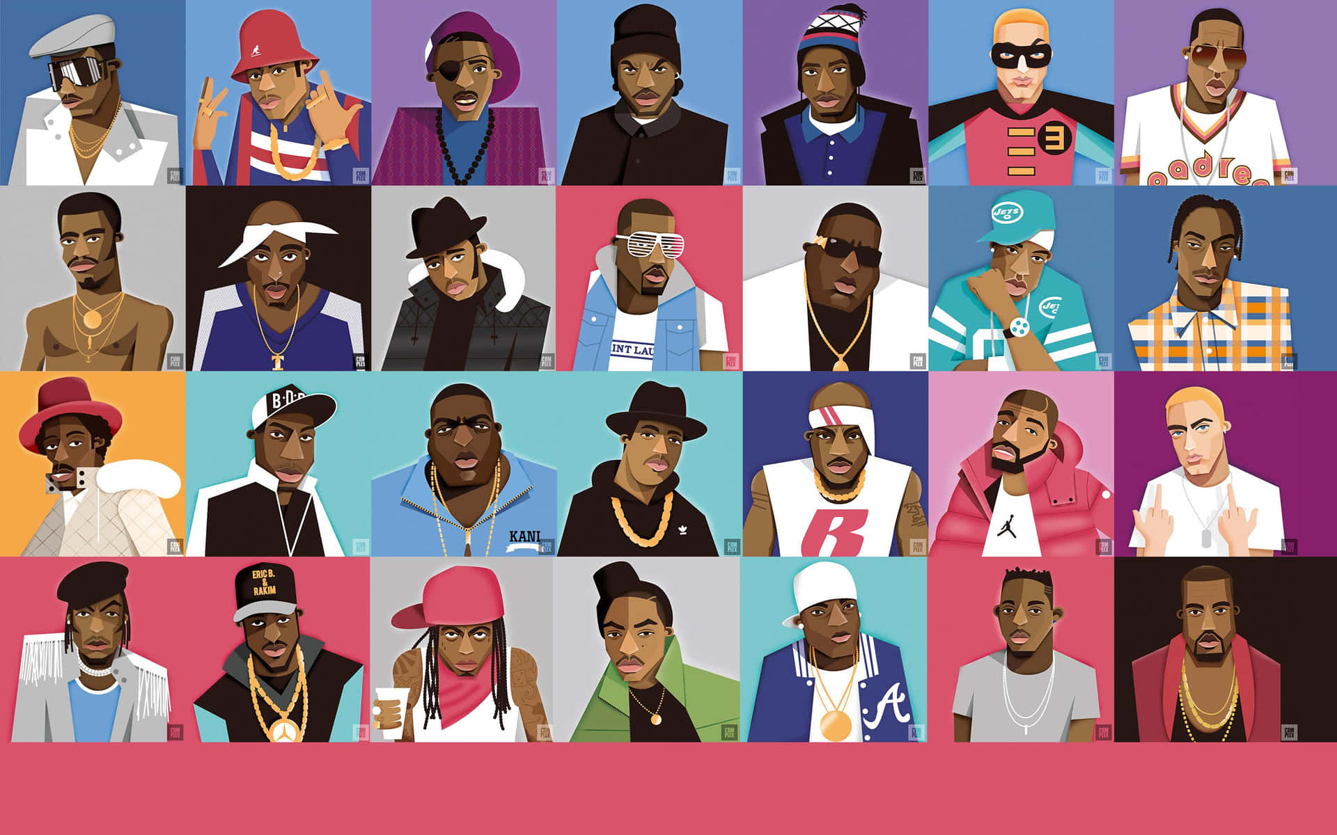 A Celebration Of Top Rap Icons