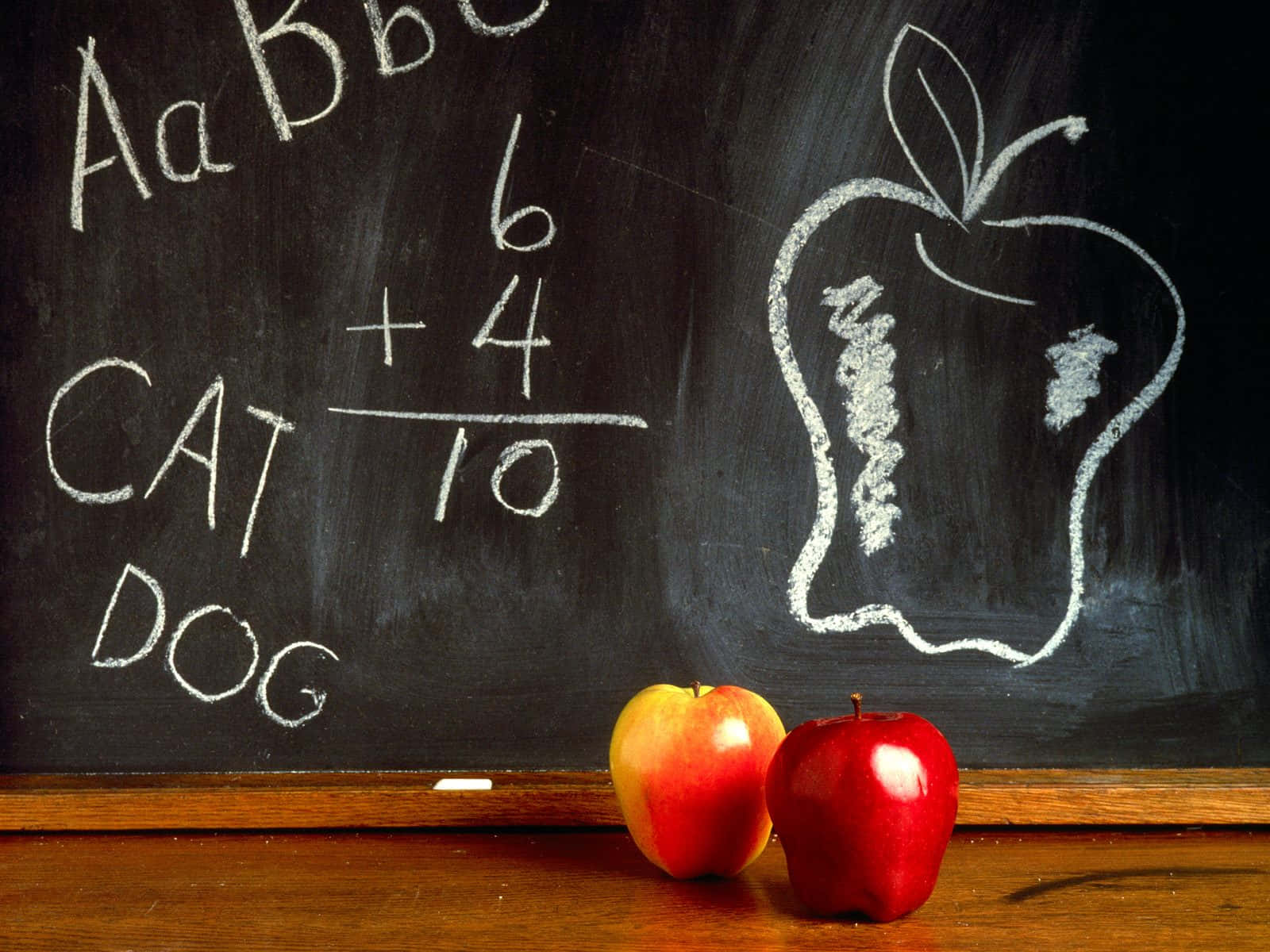 A Chalkboard With A Chalkboard Background