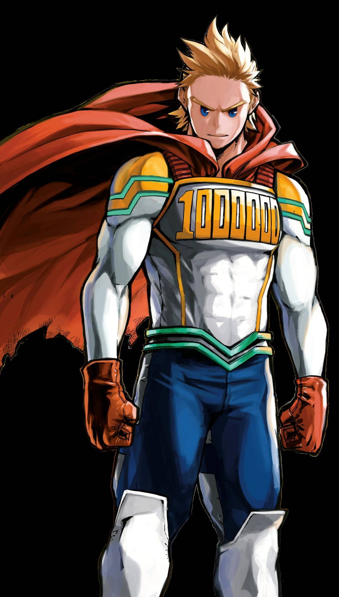 A Character From My Hero Academia Background