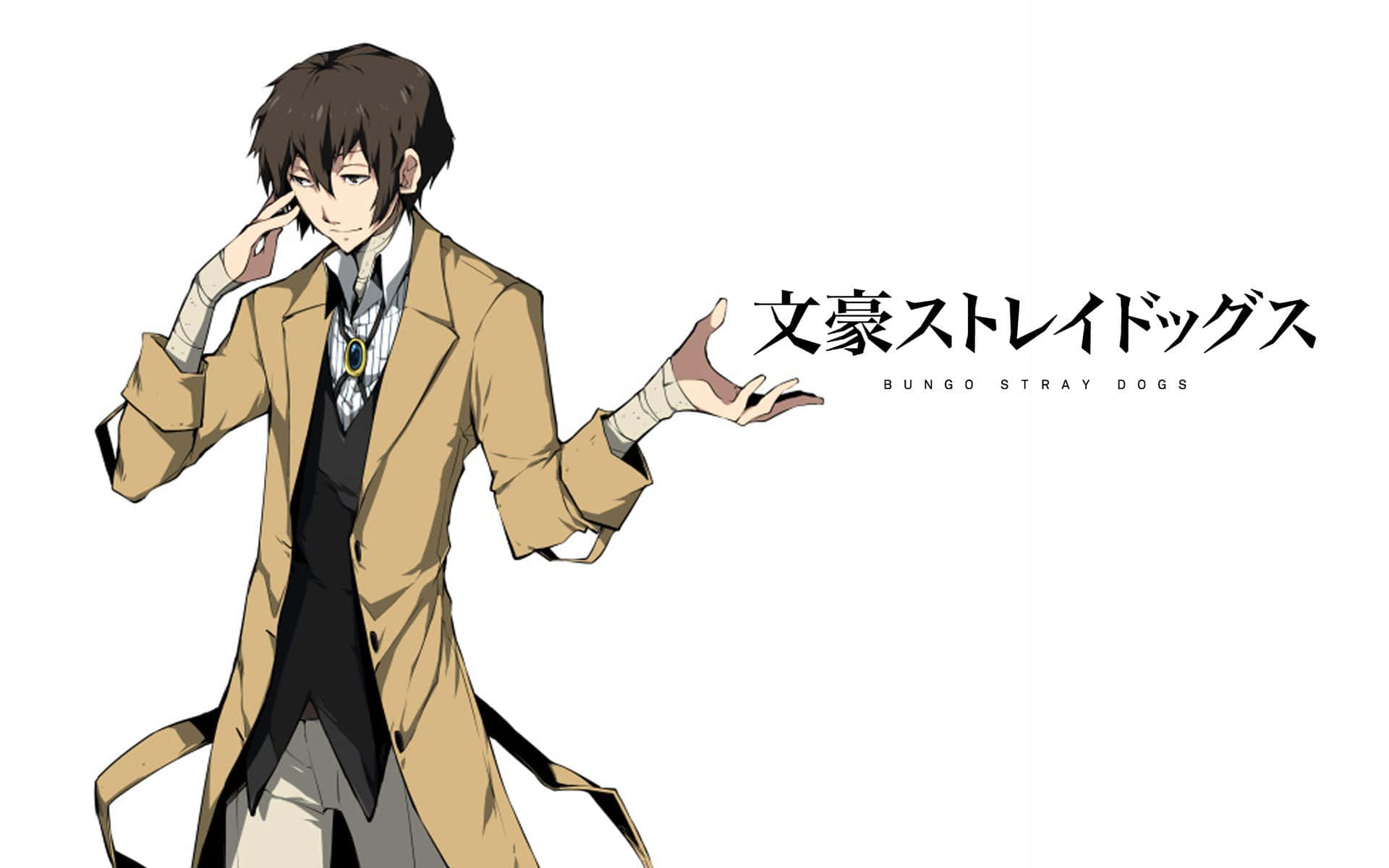 A Character In A Trench Coat And Tie