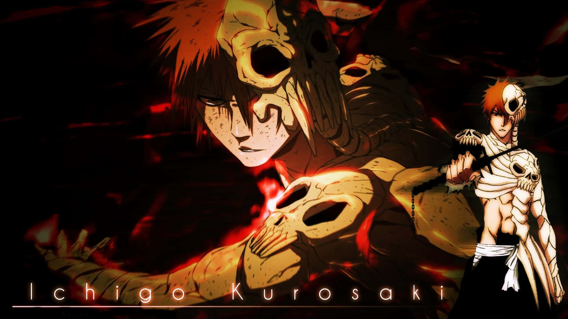 A Character With A Sword And A Skull