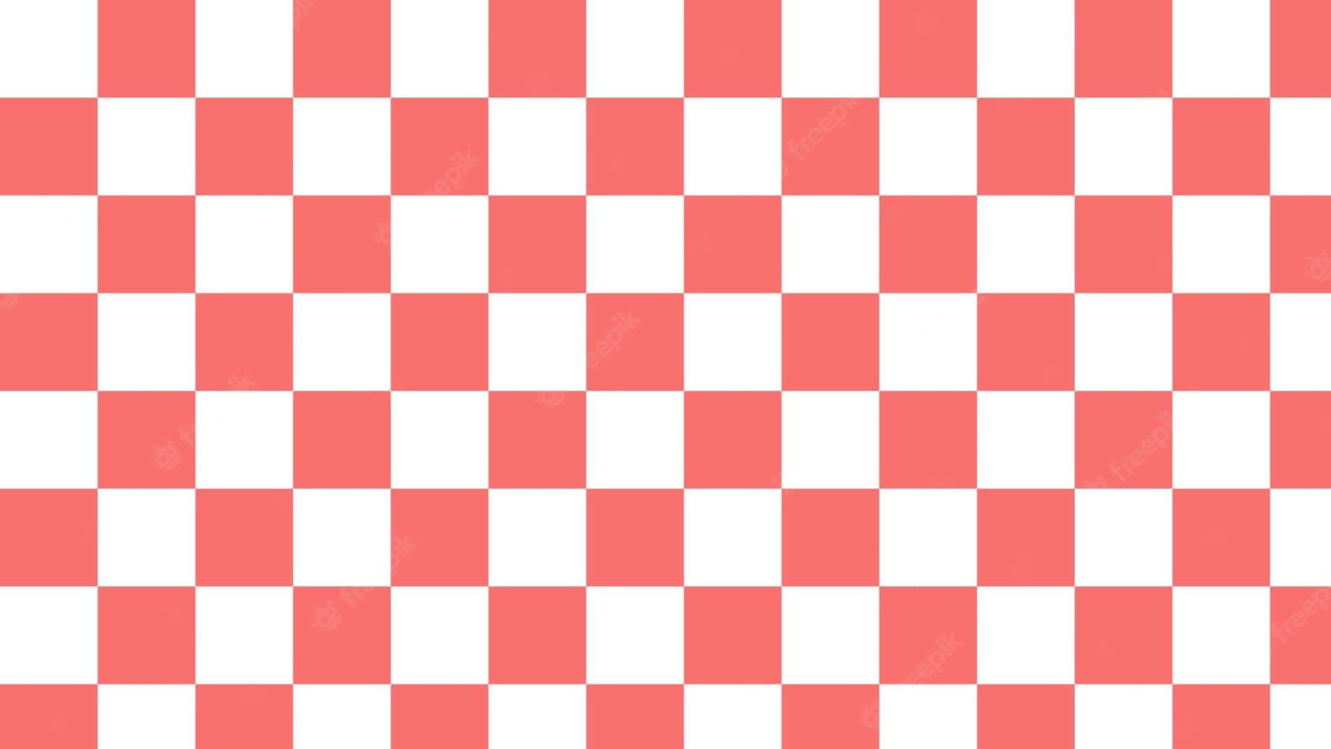 A Checkered Pattern In Pink And White Background