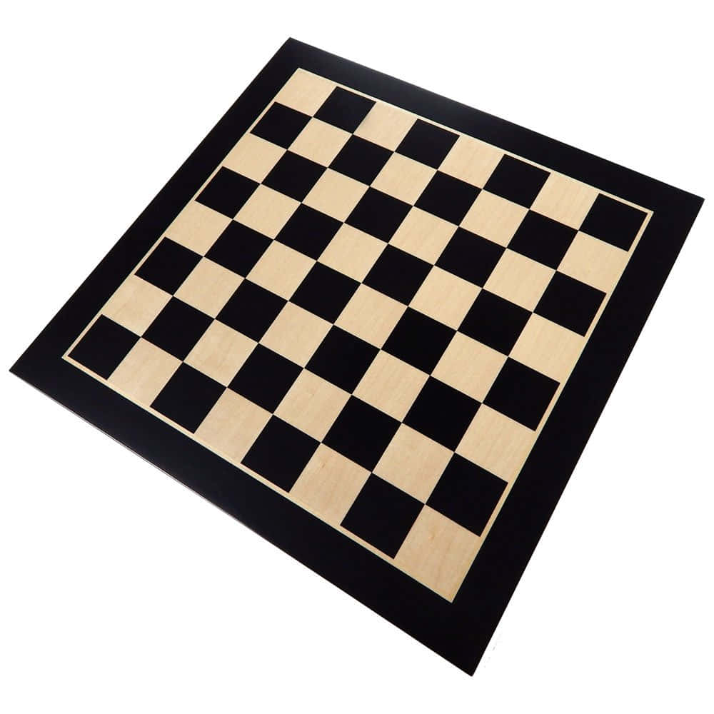 A Chessboard Set For A Strategic Challenge Background