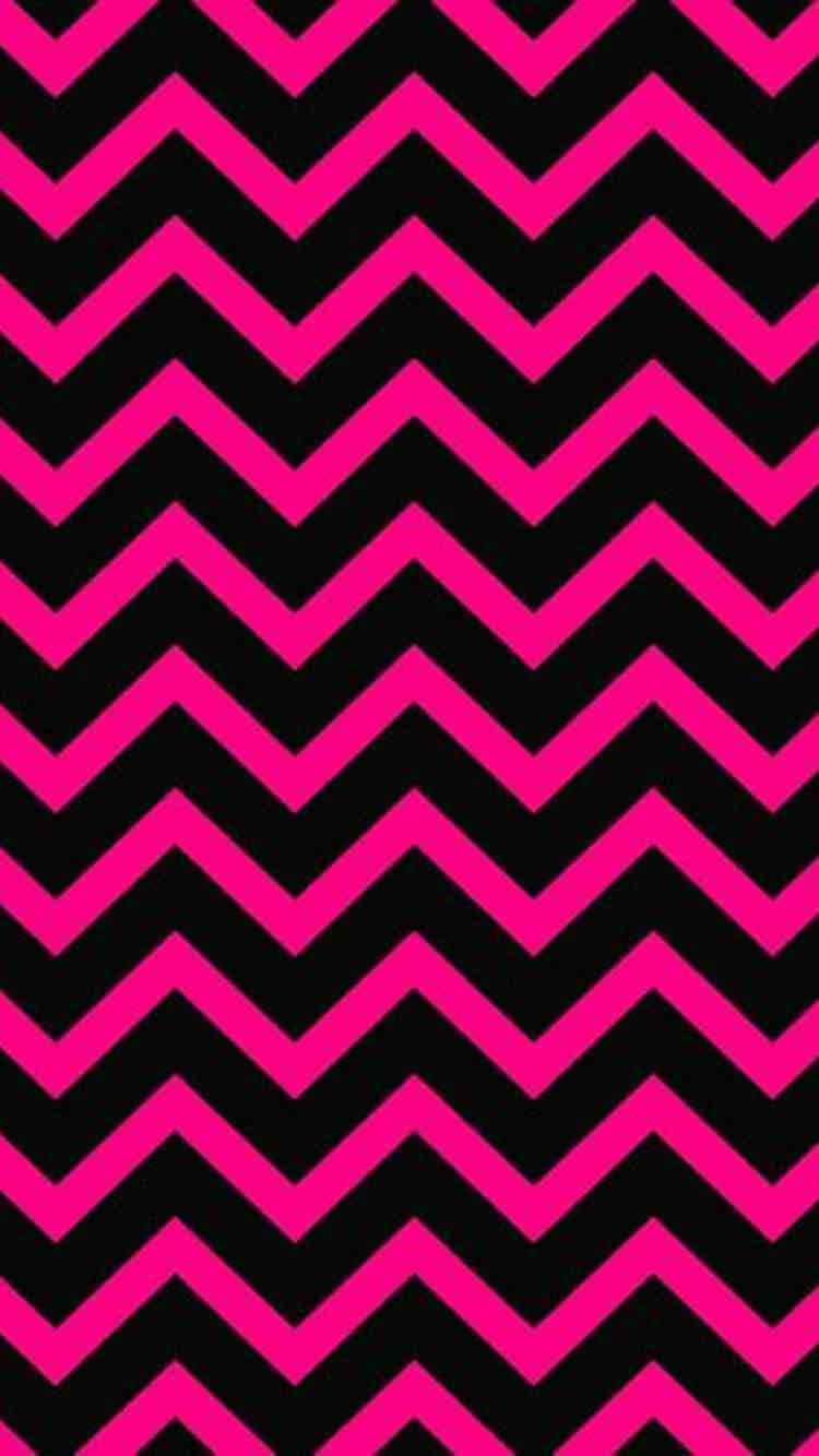A Chevron-styled Iphone For The Modern Trendsetter Background