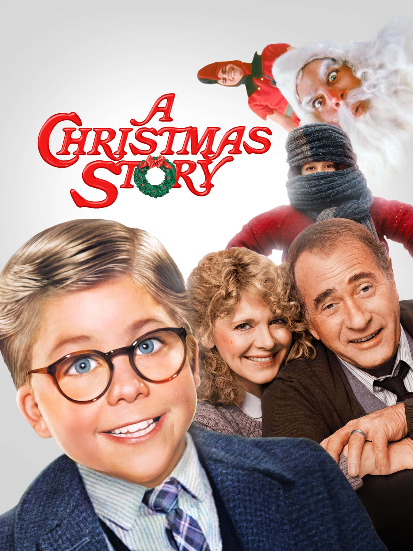 A Christmas Story Character Poster Background