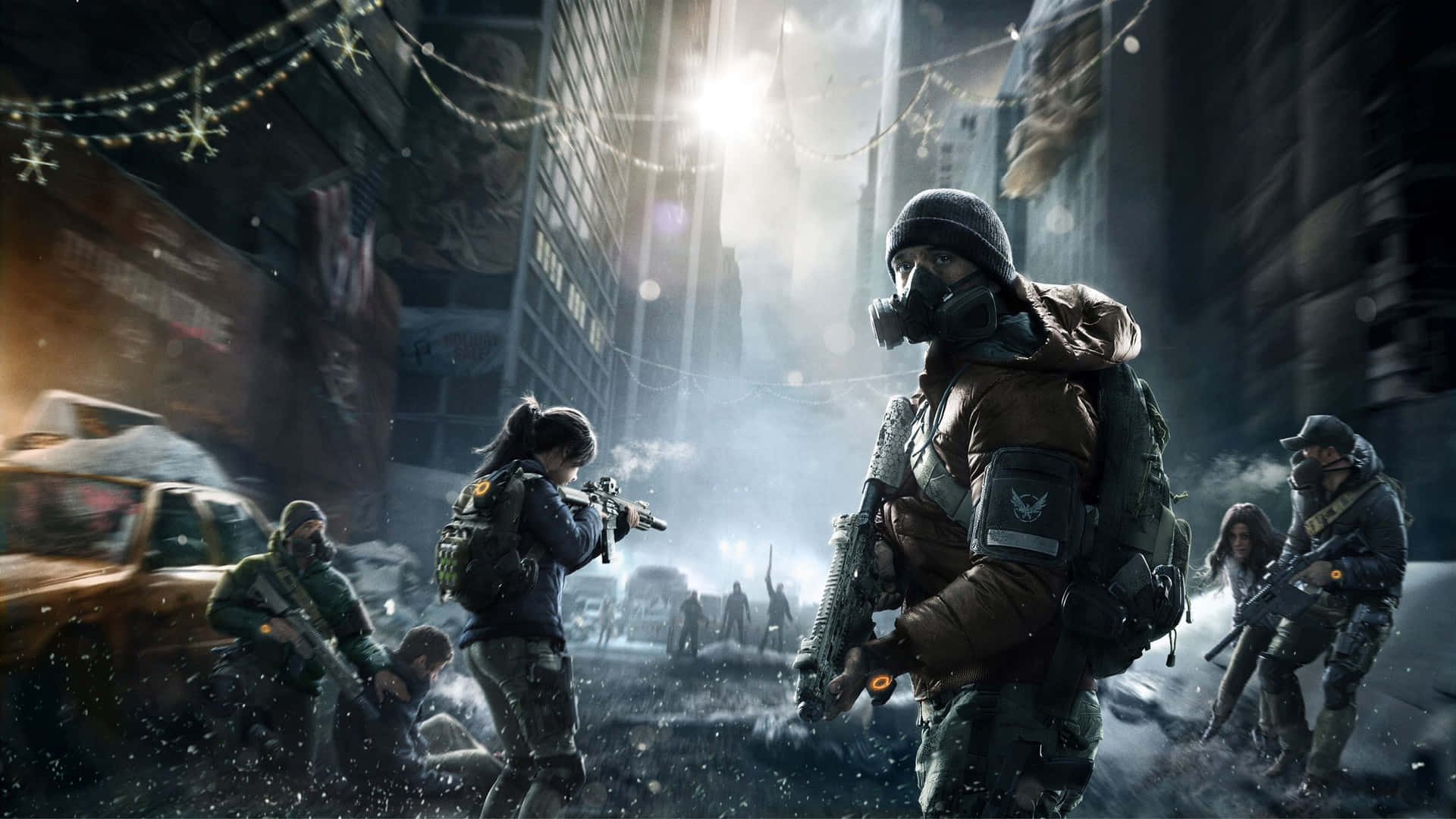 A Cinematic Experience Awaits In Tom Clancy's The Division 4k Background
