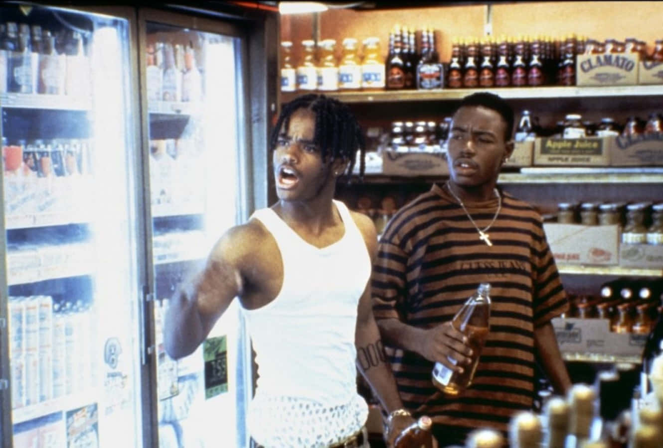 A Classic Captivation - Menace Ii Society Film Image Background